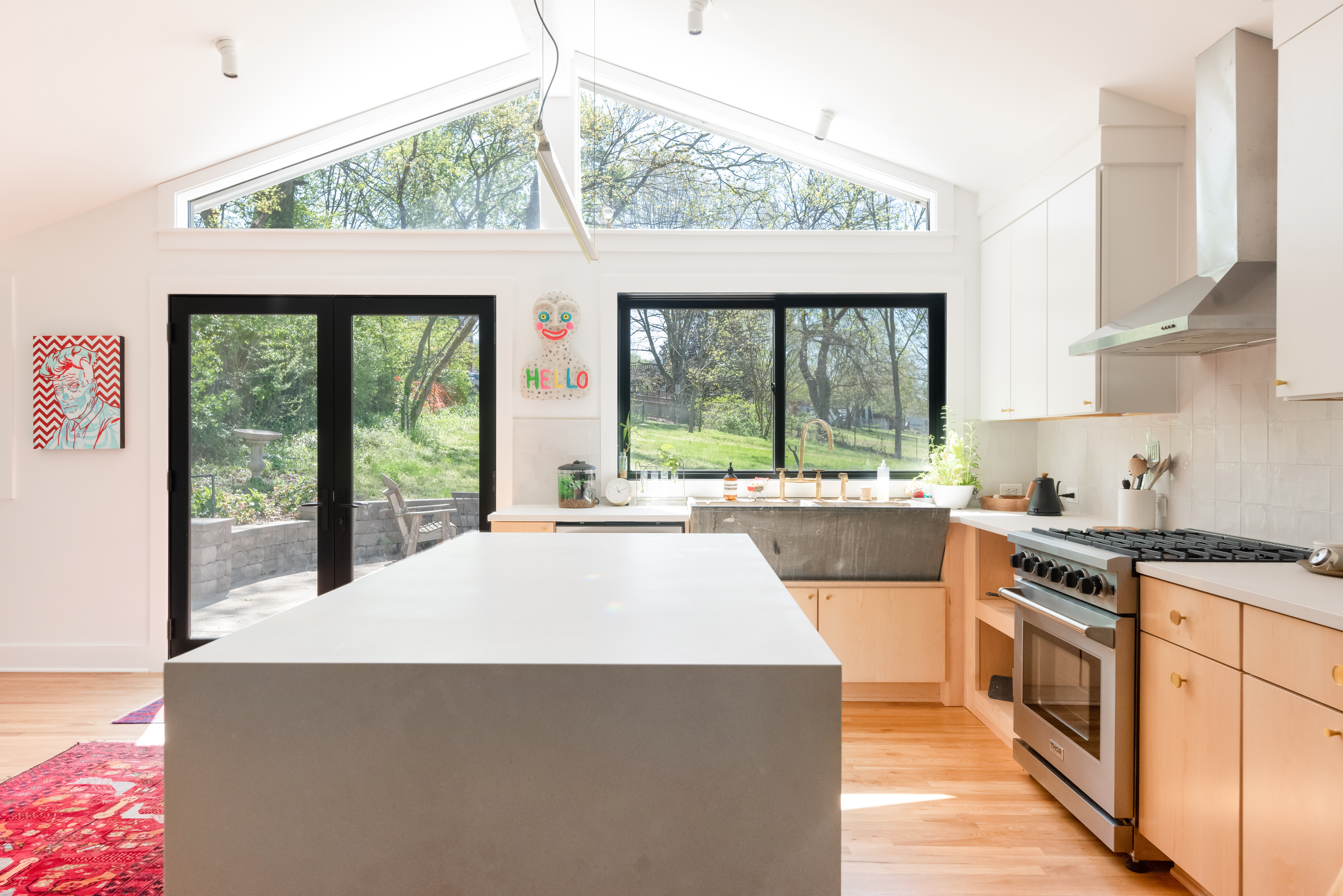 Modern & Warm, Plant Filled, with Industrial Touches