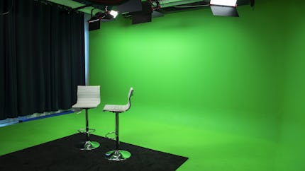  Podcast and Green Screen Video Production Studio