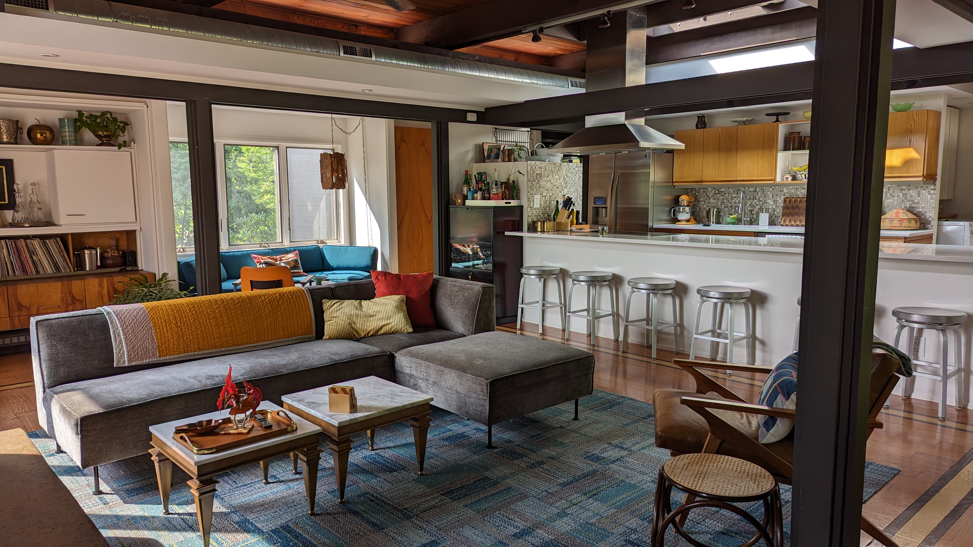 Mid Century Modern Home with Extensive Landscaped Areas