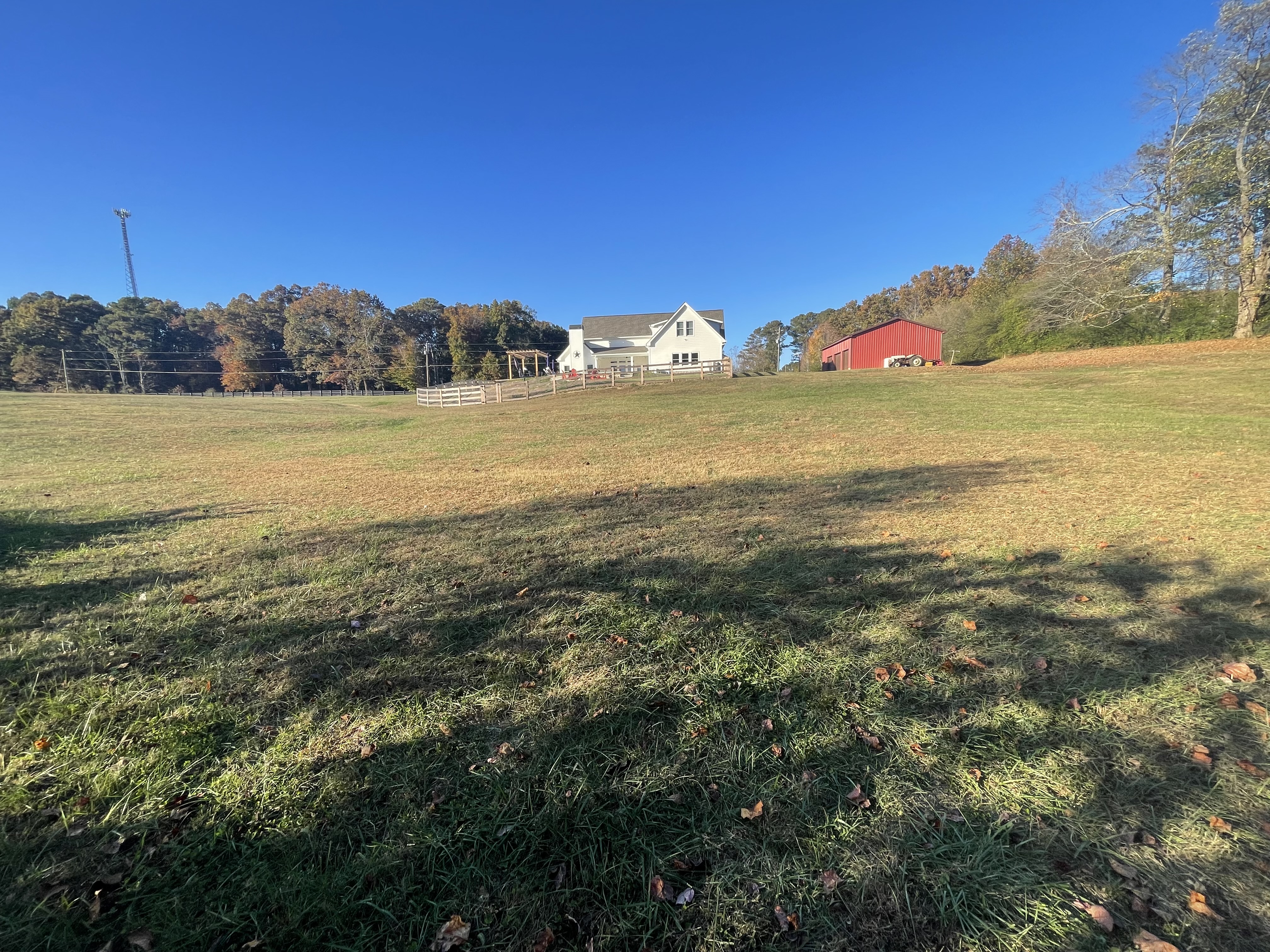 Classic New Farmhouse Style with Pool on 3.5 Pasture Acres