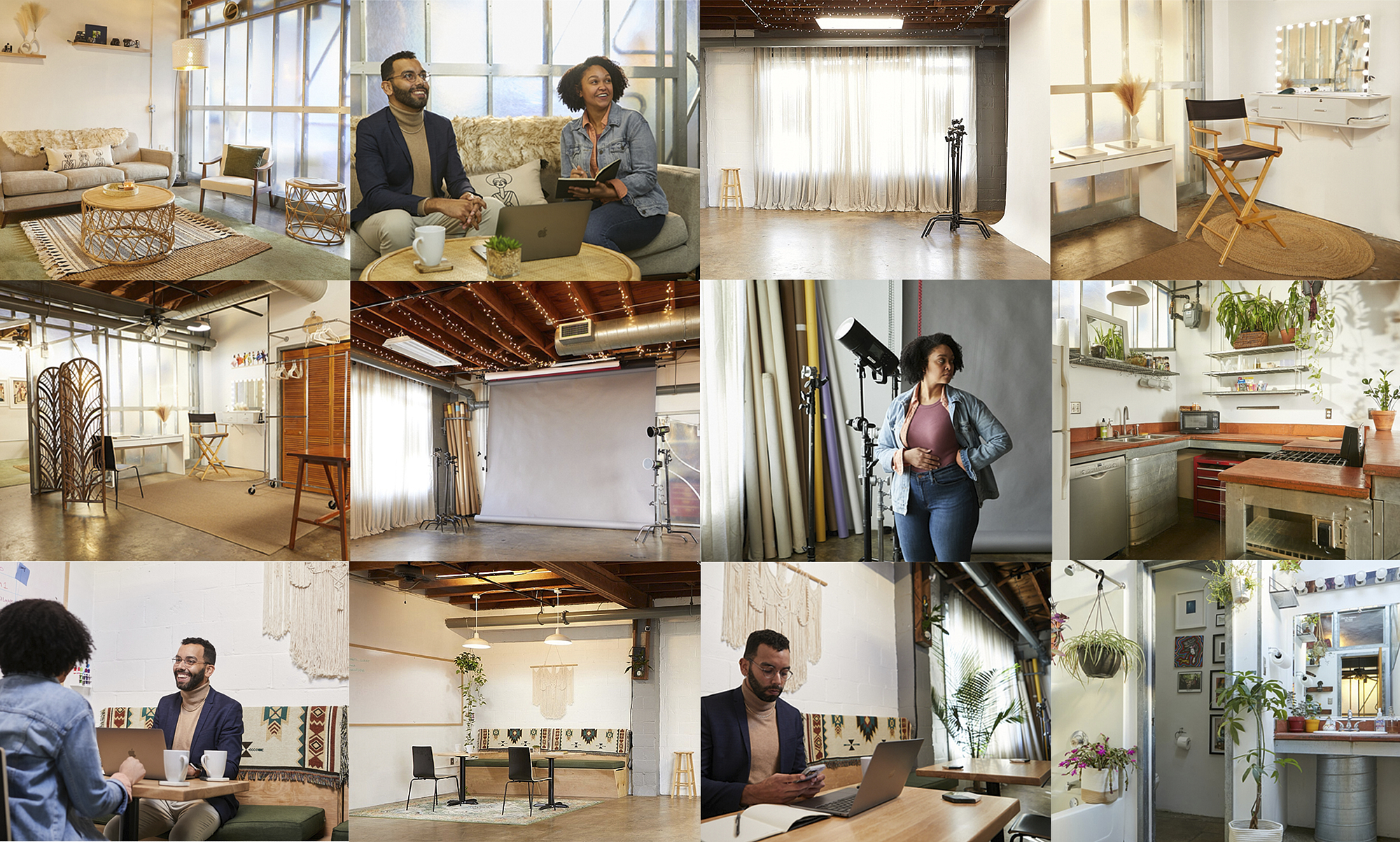 Boho Photo Studio with Airy Atmosphere