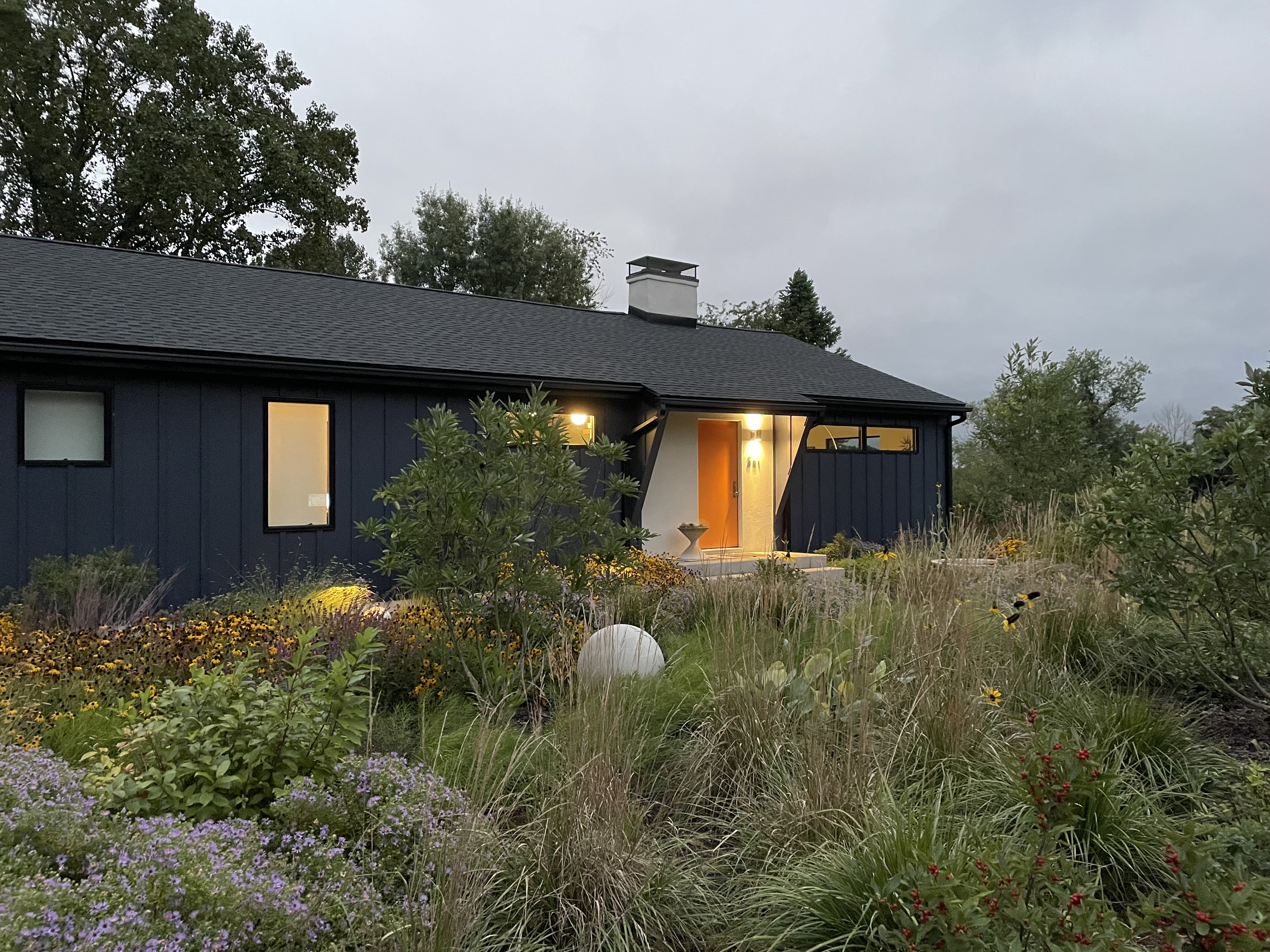 Modern House with Country Views