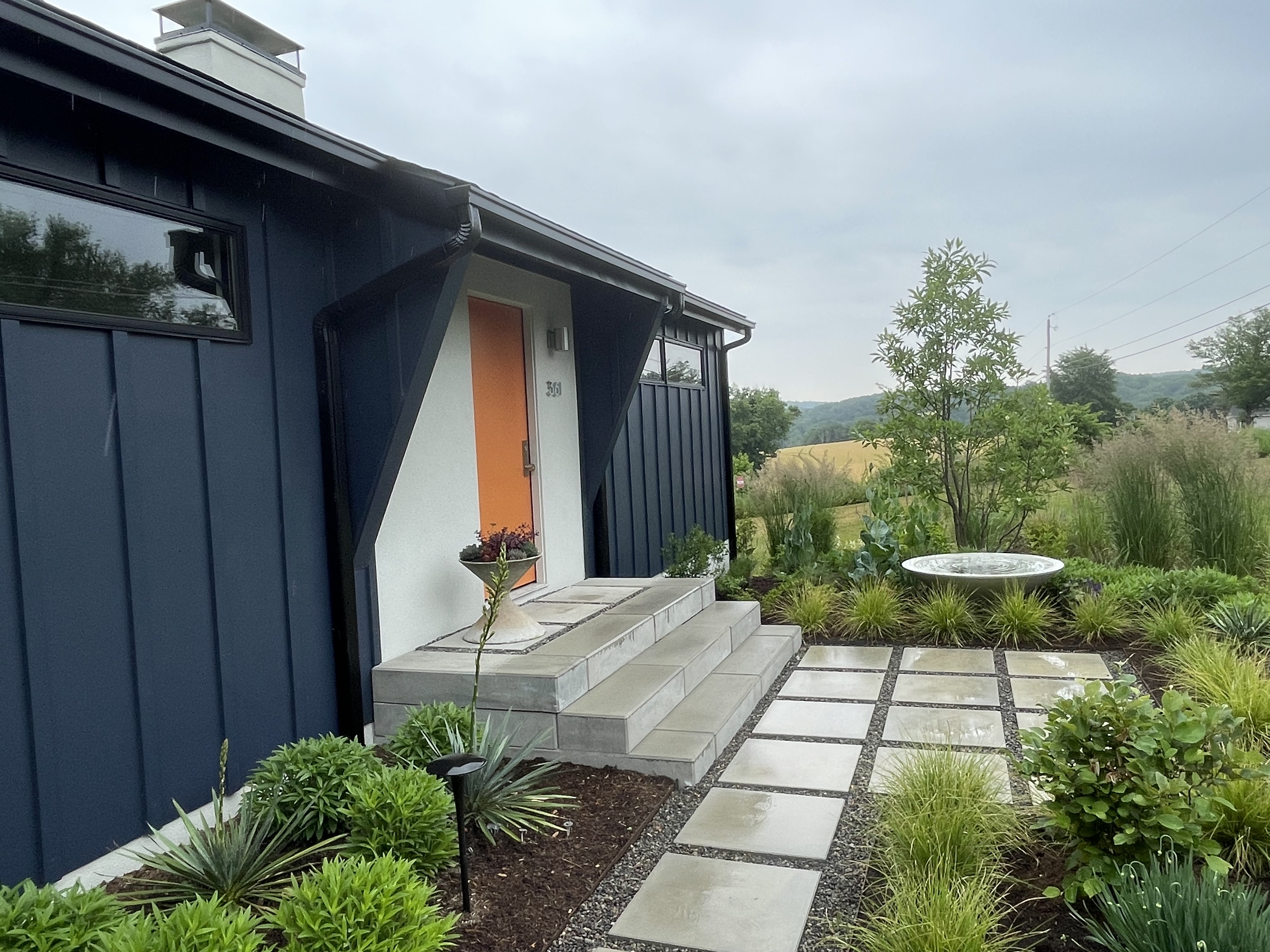 Modern House with Country Views