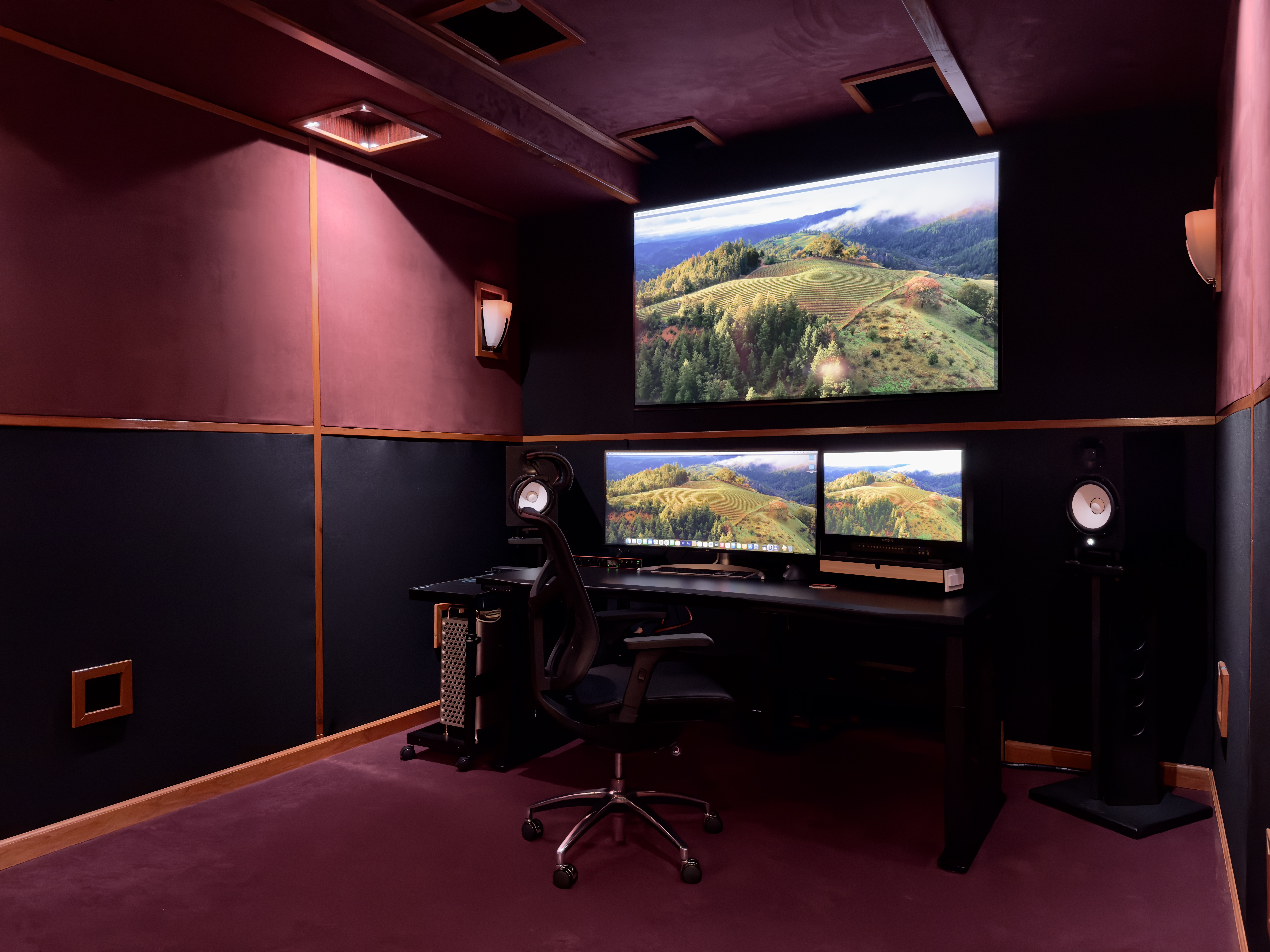 Post production Edit | Color grading suite + Podcasting space (Rate Depends on Studio Rental Package)