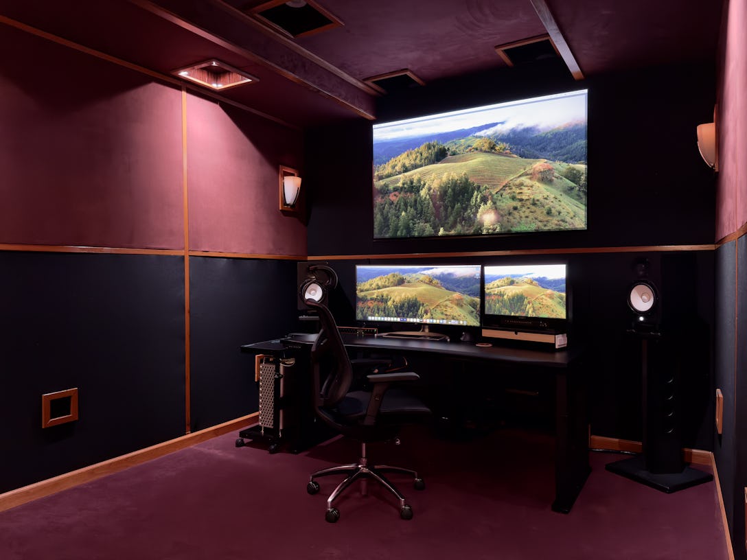 Post production Edit | Color grading suite + Podcasting space