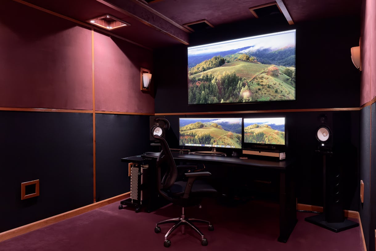Post production Edit | Color grading suite + Podcasting space