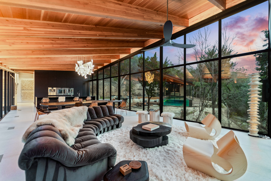 Architectural Masterpiece Set Inside Texas Nature