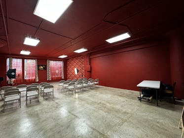Red DTLA Floral Event Film Photo Performance Space by Our Home Studios WDA