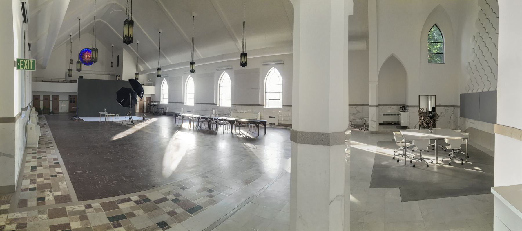 Spacious Production Studio | Repurposed Church w/ Natural Light