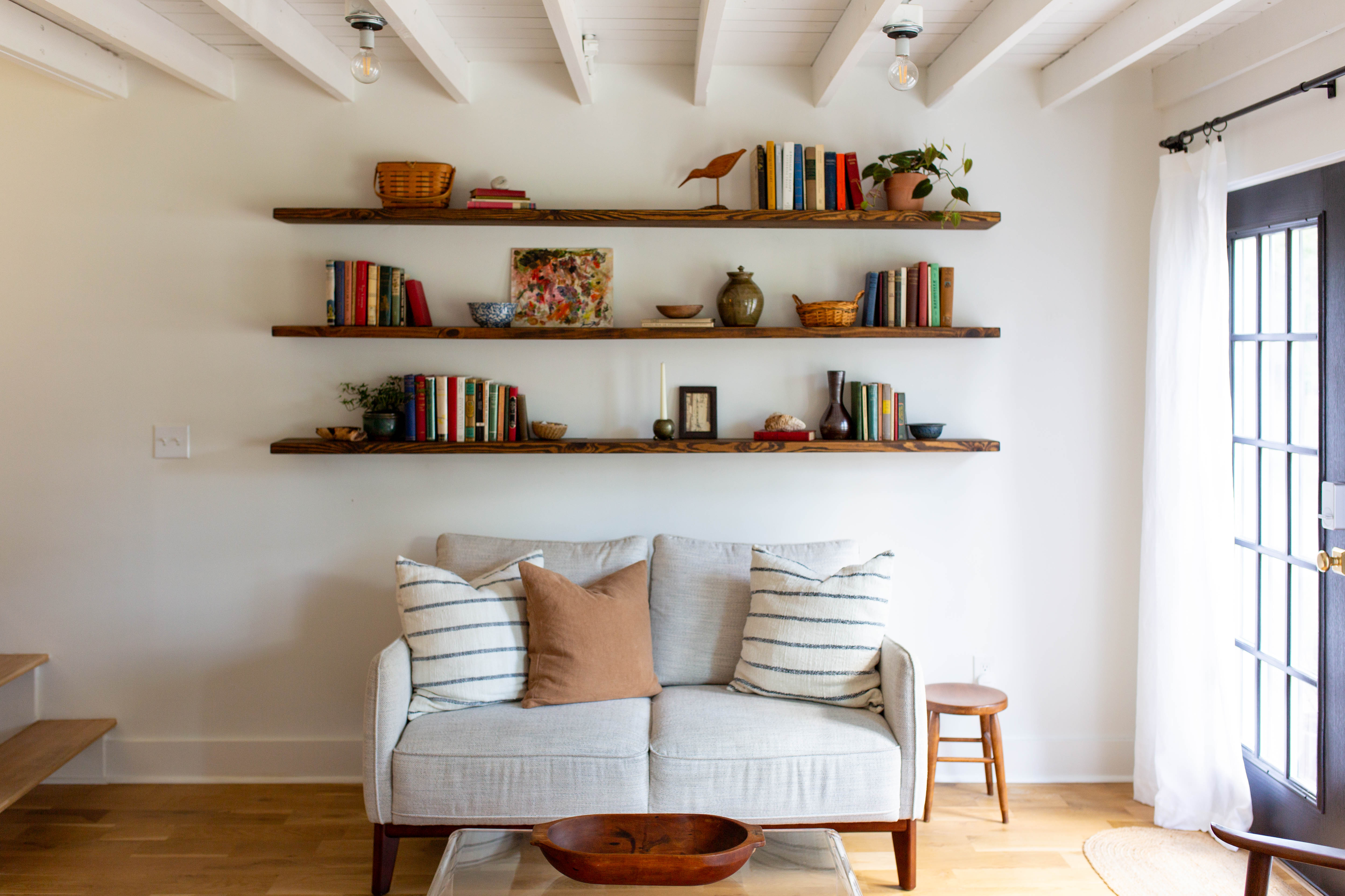 Thoughtfully Curated Guest Suite | Tasteful Decor, Library Wall & Natural Light