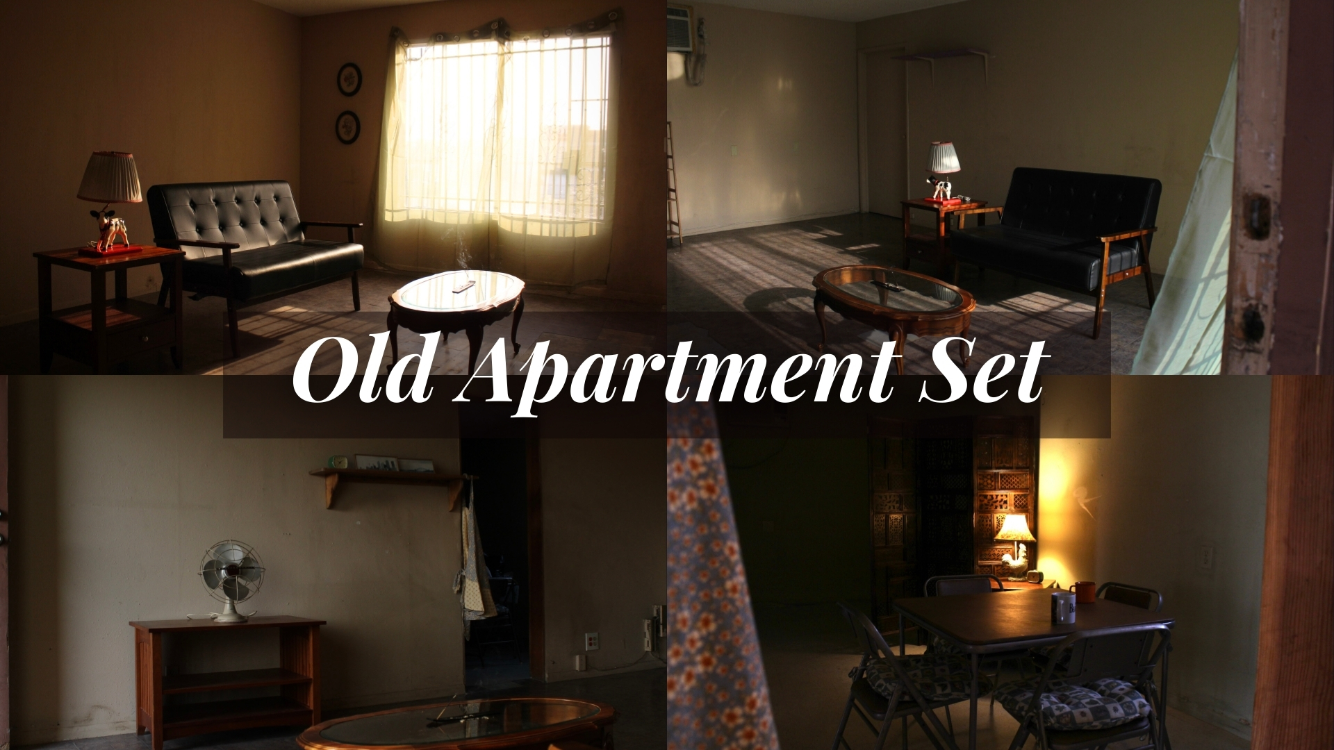 Old Apartment Set | 70s/80s/90s/00s Vintage Apartment, Lived-in Apartment
