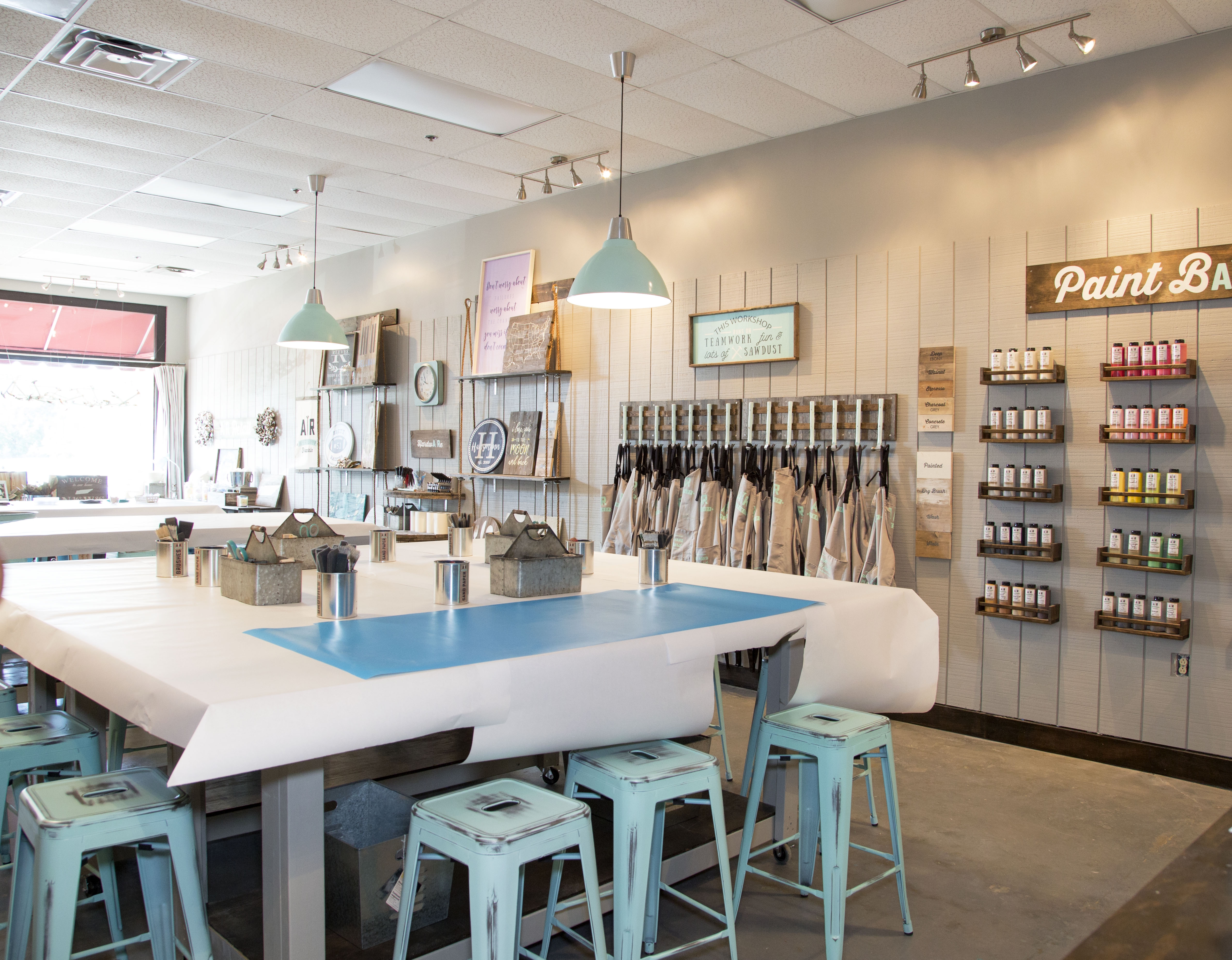 Bright Studio/Workshop space perfect for Bridal & Baby Showers and Classes