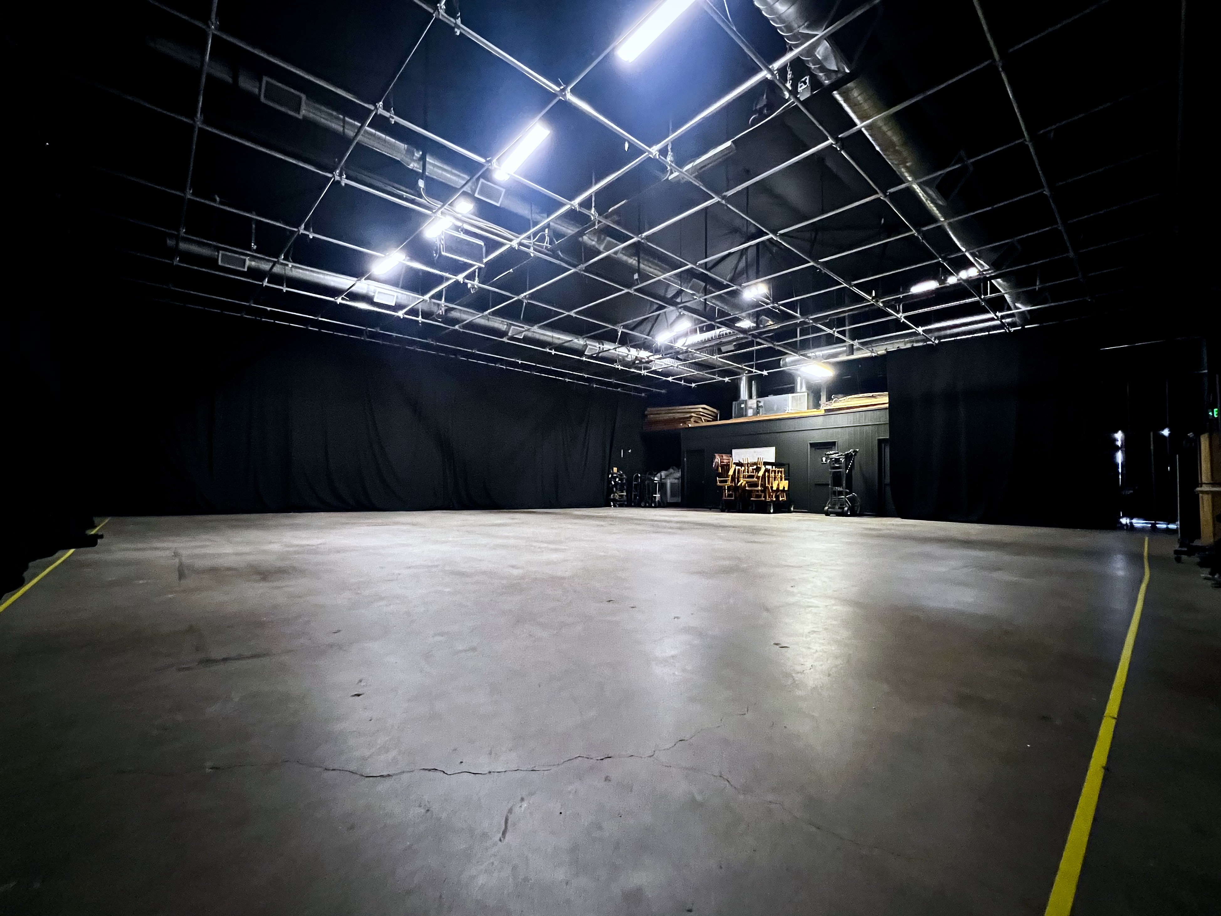 Large Film/Photo Sound Stage Studio + Premium Amenities (Private Green Room, Conference Room, Production Office, Makeup/Wardrobe Room, Kitchen & Basecamp)