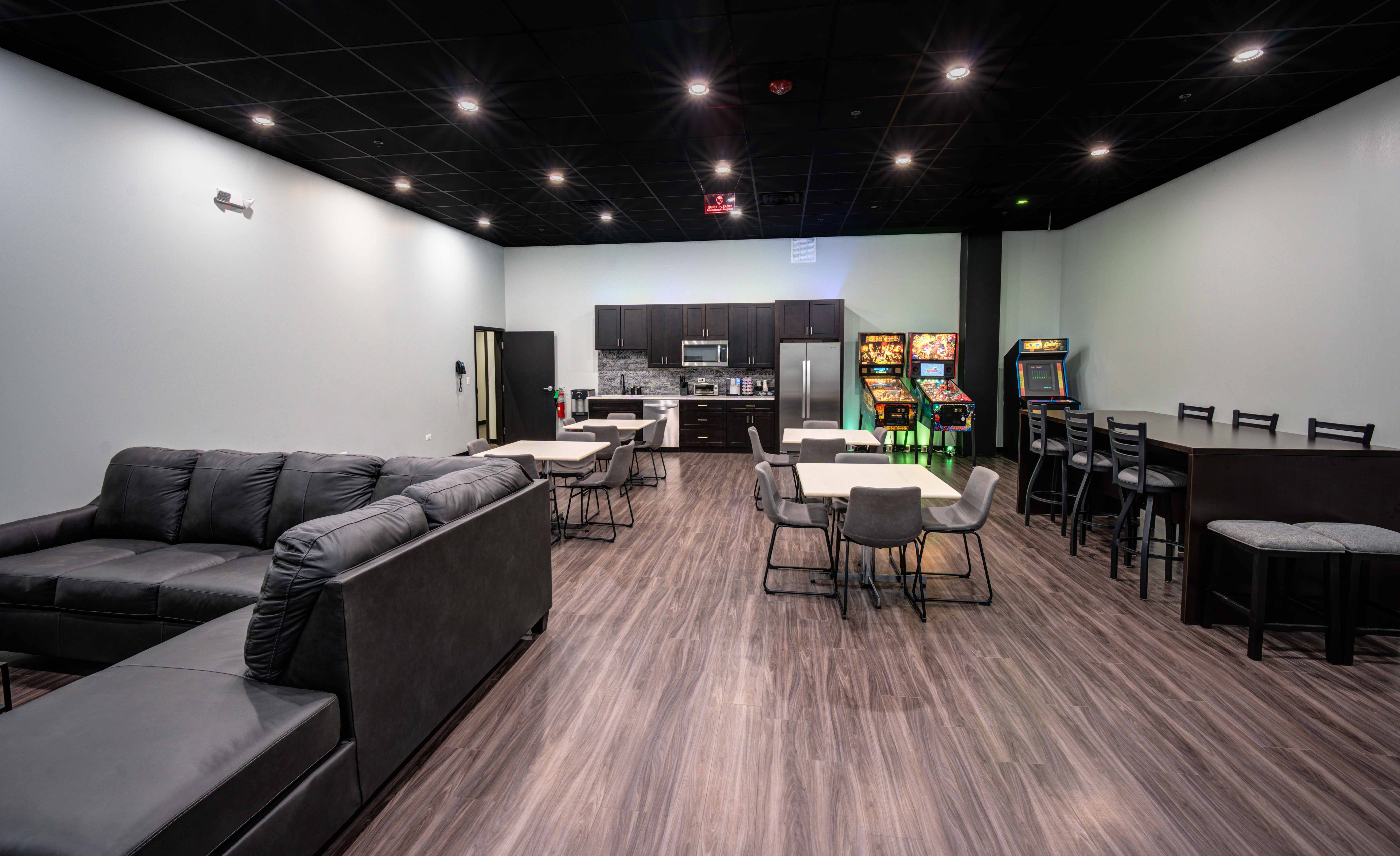 1,200+ sqft Green Screen Cyc Studio with Full Lighting Grid & Drive-In Access