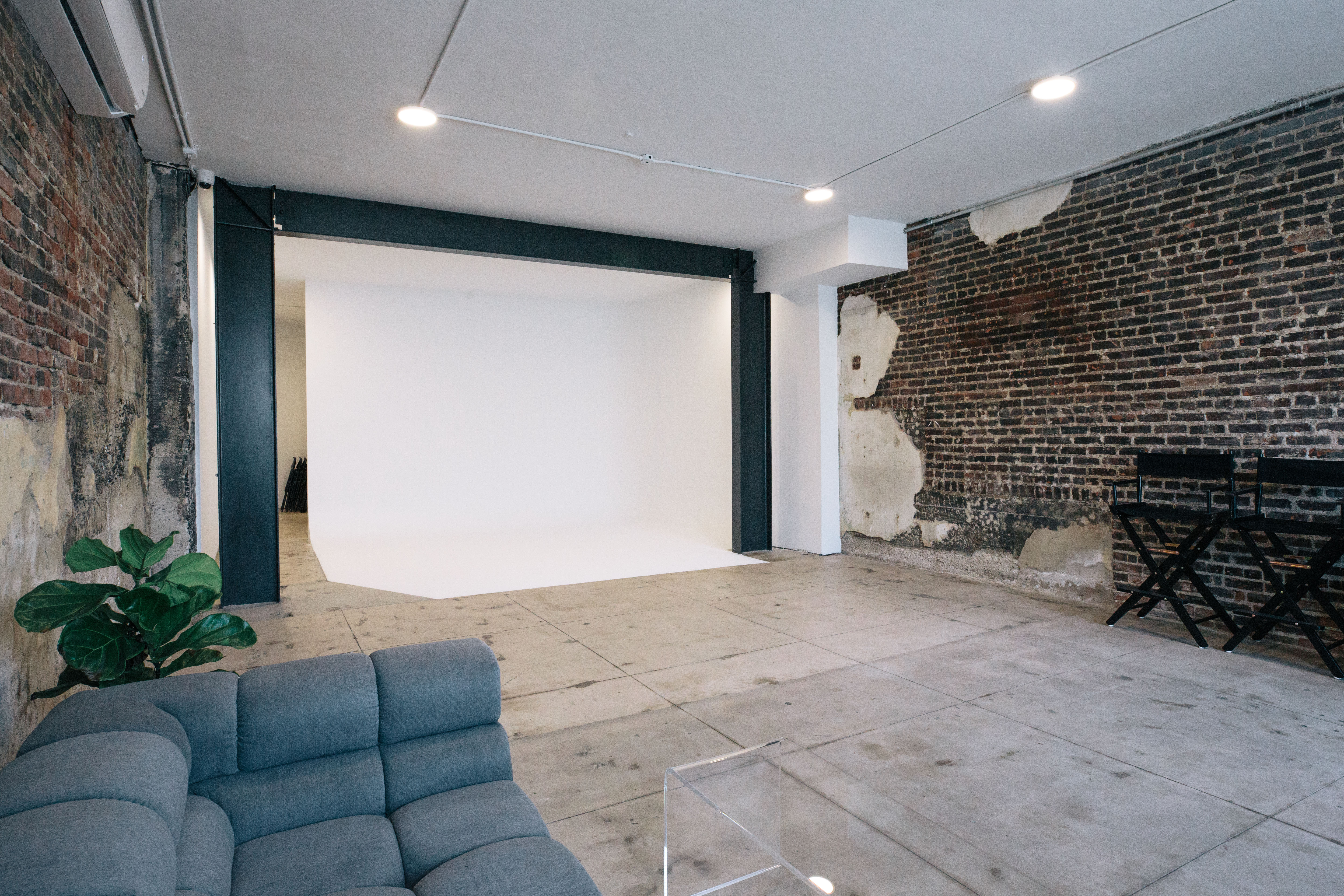 Storefront Photo Shoot Studio with Cyc Wall and Character in Echo Park, Los Angeles 