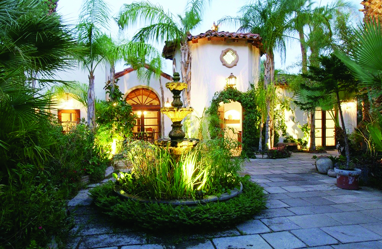 Casa de Monte Vista Historical Spanish Revival Estate, Gardens and Film Location in Palm Springs