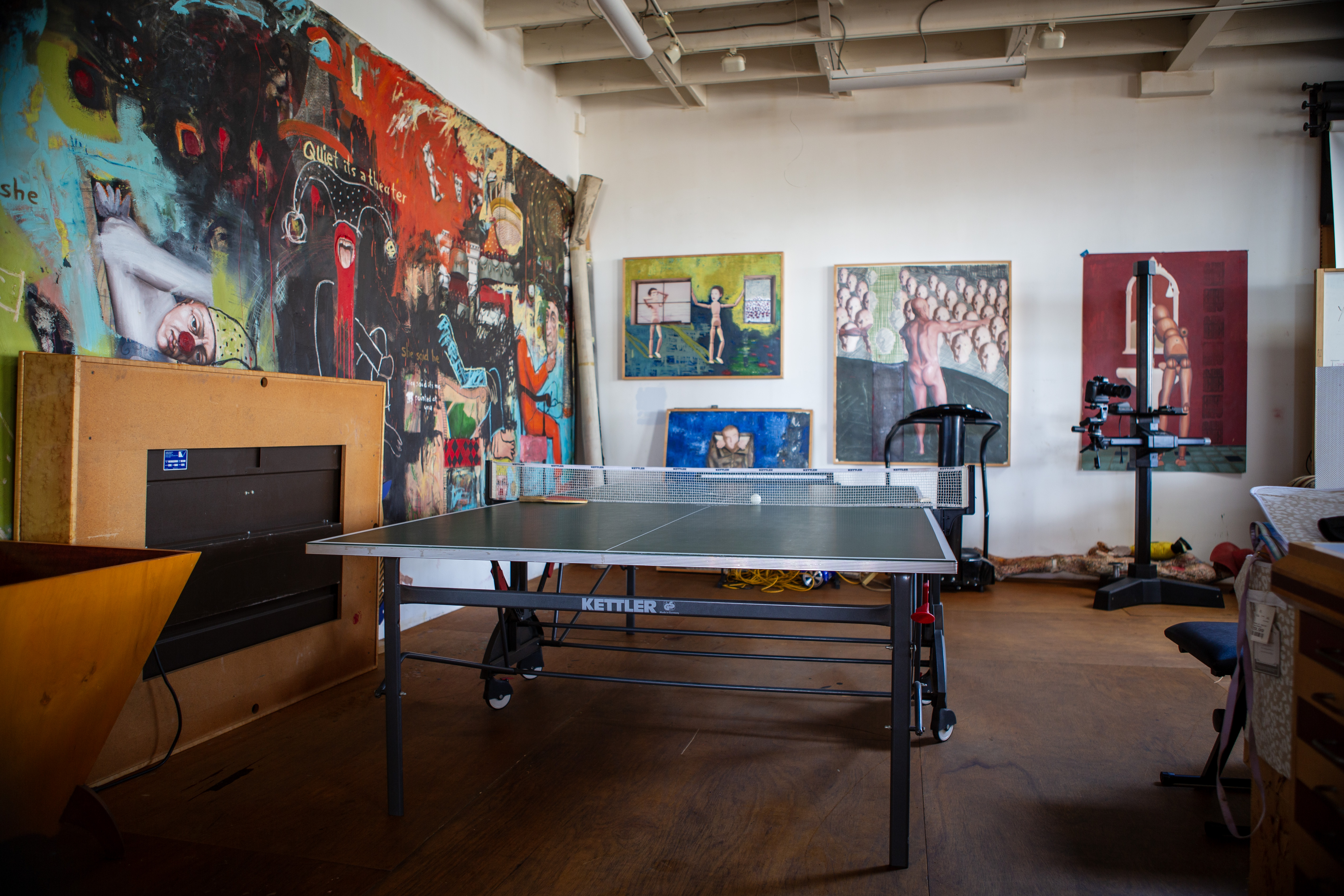 World Renowned Artist's Loft & Vintage Workspace