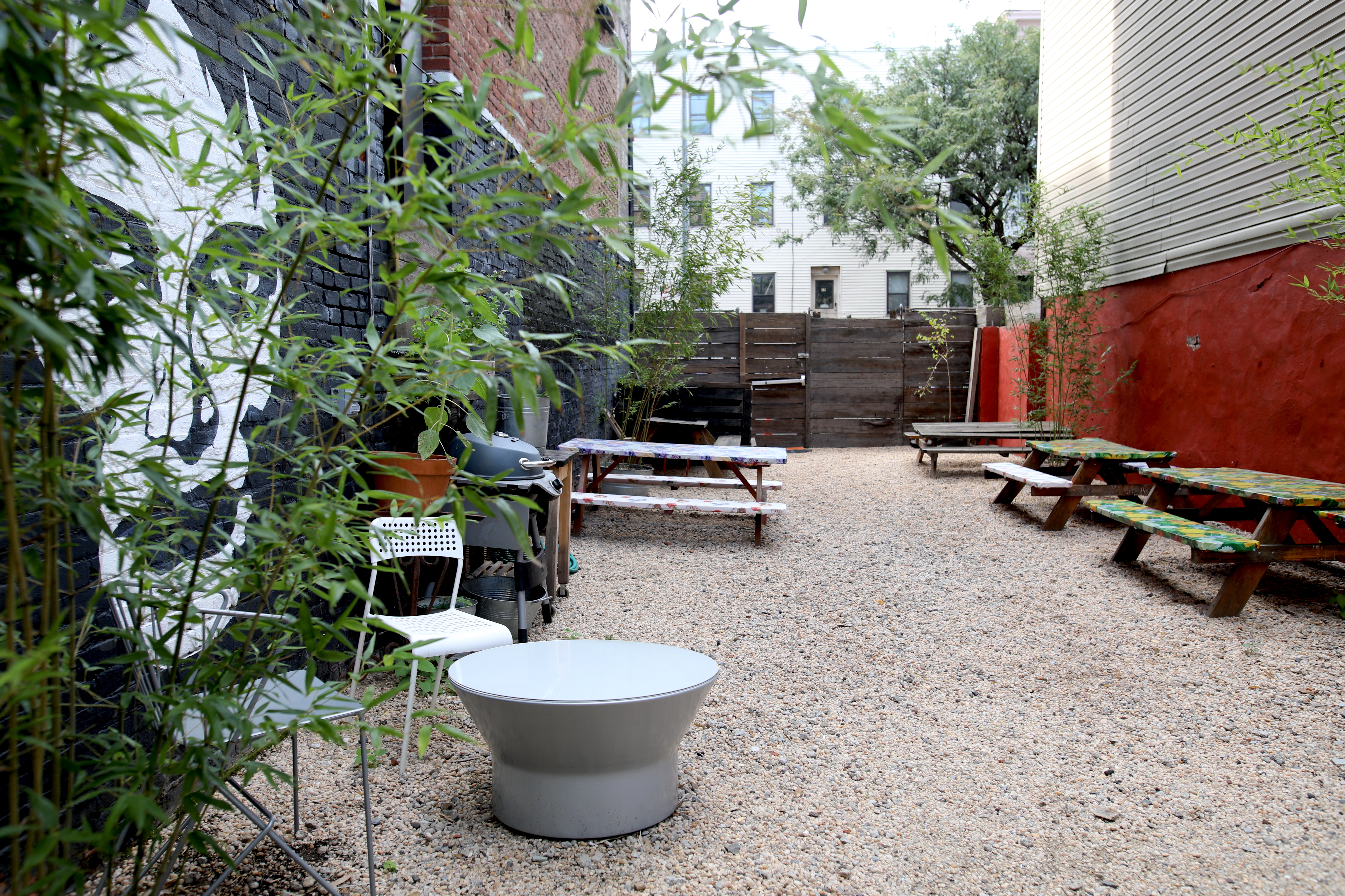 Historical Multi Stories Building with Bar Venue and Urban Decay Apartments