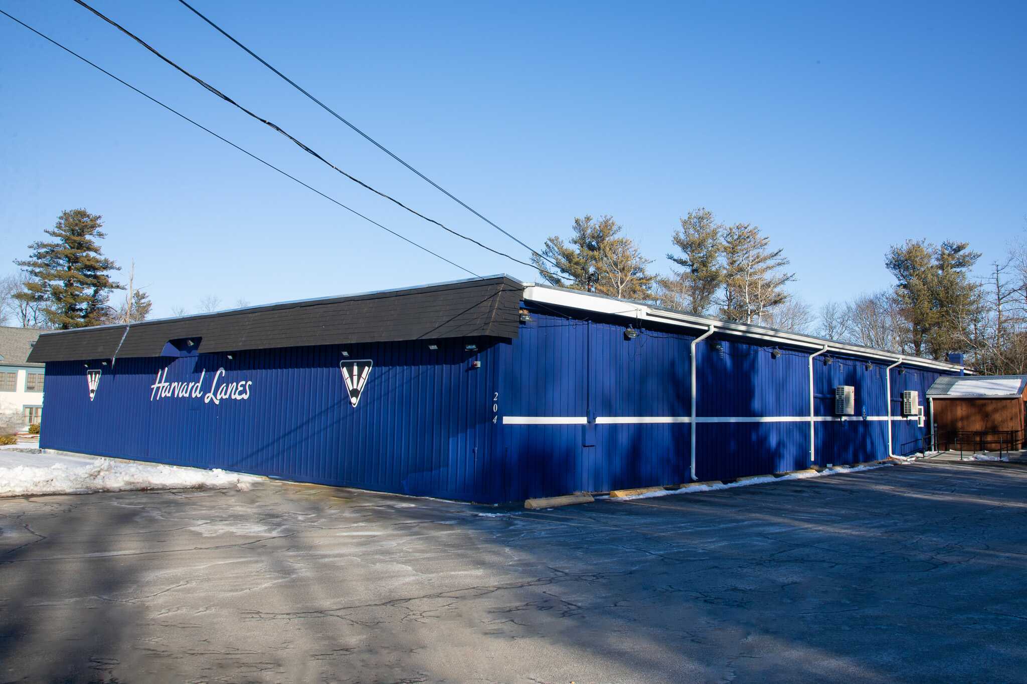 Vintage Candlepin Bowling Alley in Rural Massachussetts