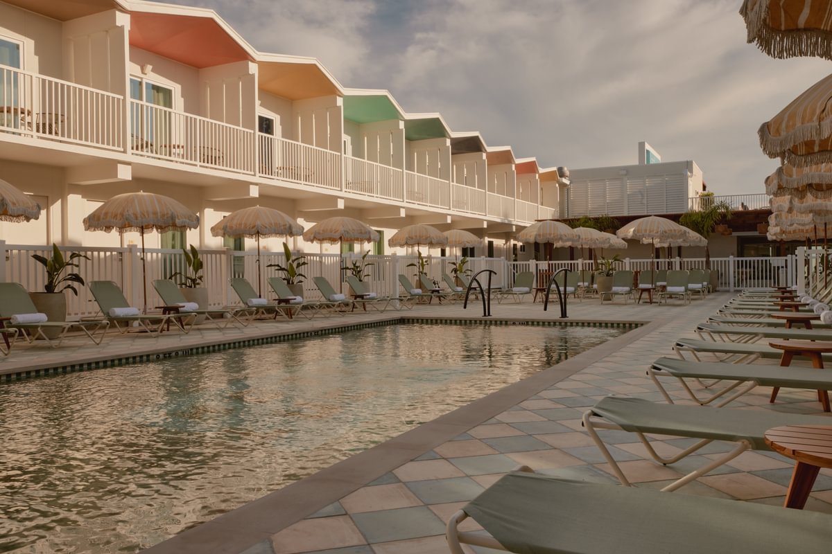 Mid Century Modern Boutique Hotel on the Texas Gulf Coast 