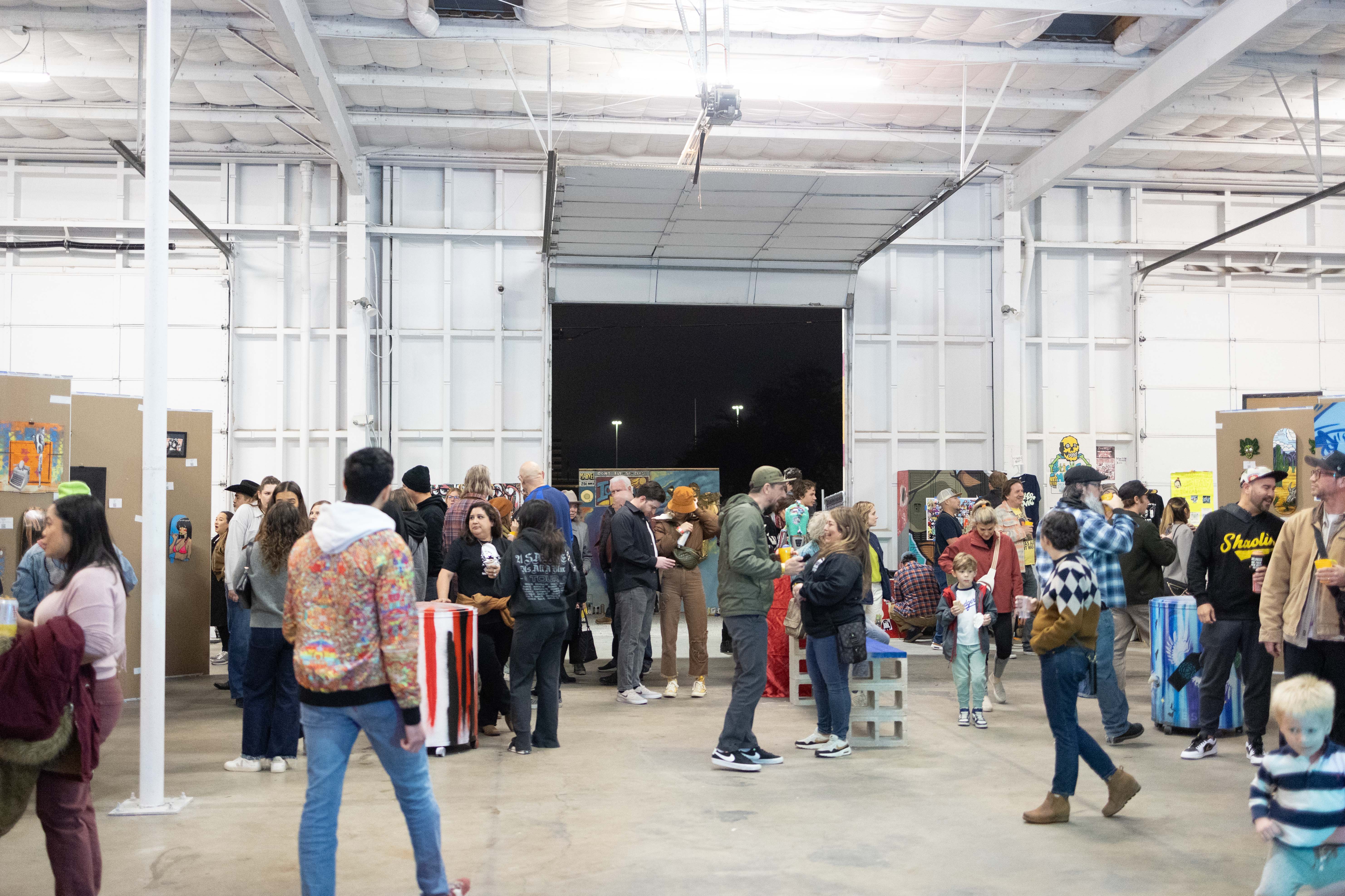 Flexible Arts & Event Space in Central Austin (St. Elmo / The Yard) – 7,700 sq ft Indoor/Outdoor Venue 