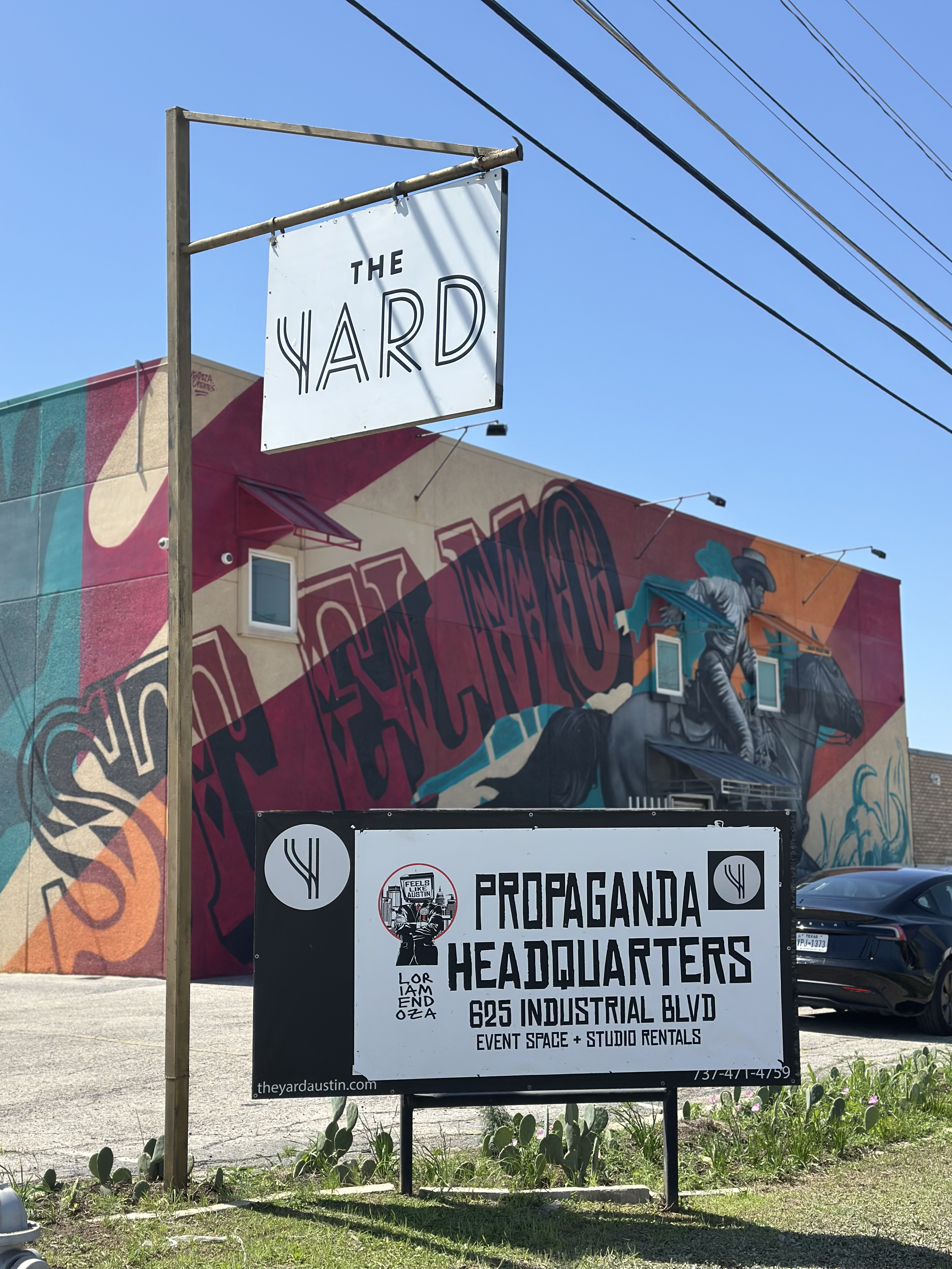 Flexible Arts & Event Space in Central Austin (St. Elmo / The Yard) – 7,700 sq ft Indoor/Outdoor Venue 