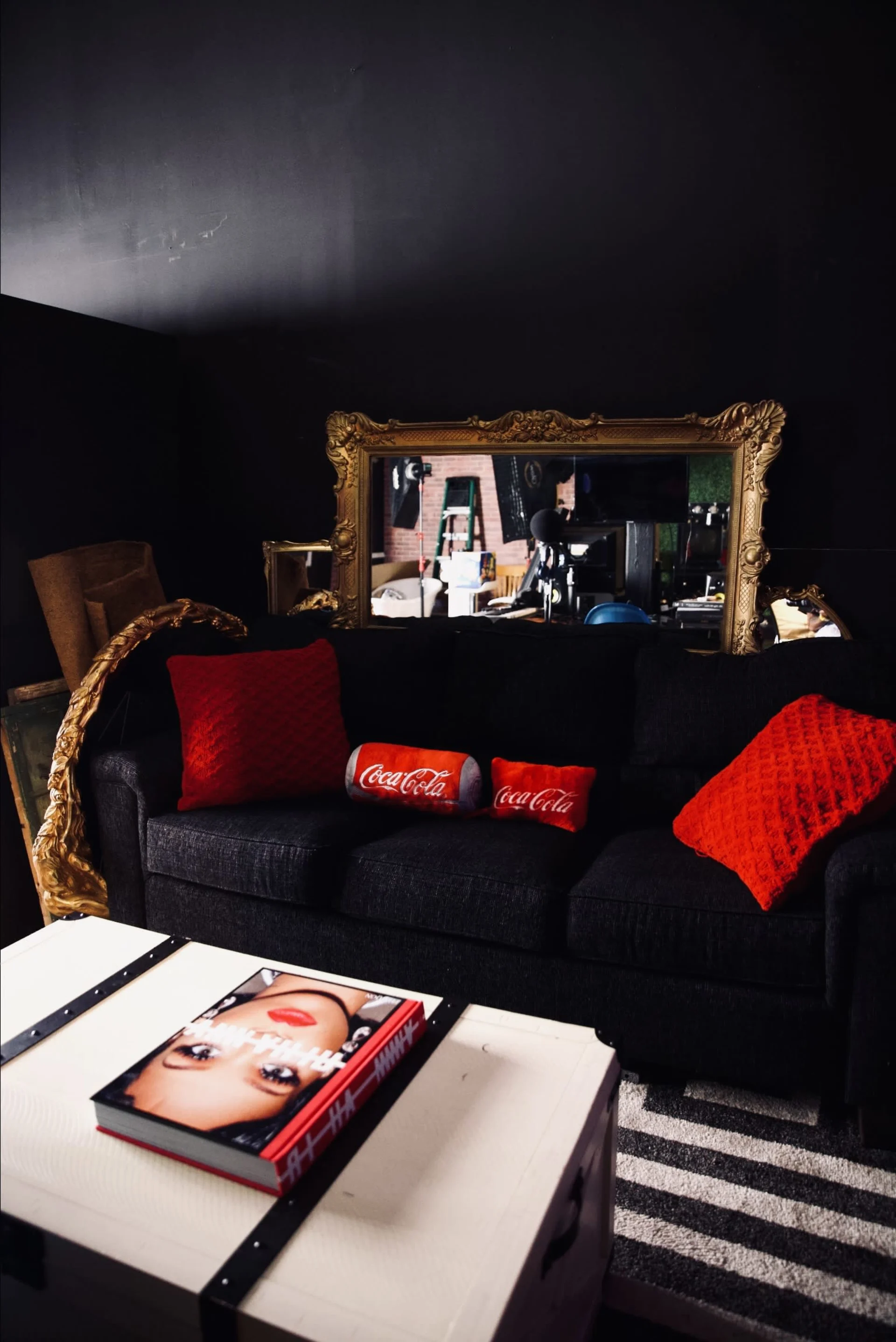 ( All Inclusive )  2 HOUR MINIMUM NO Exceptions Brooklyn Industrial-Chic Art Space with Vintage TV Wall & Neon Ambiance