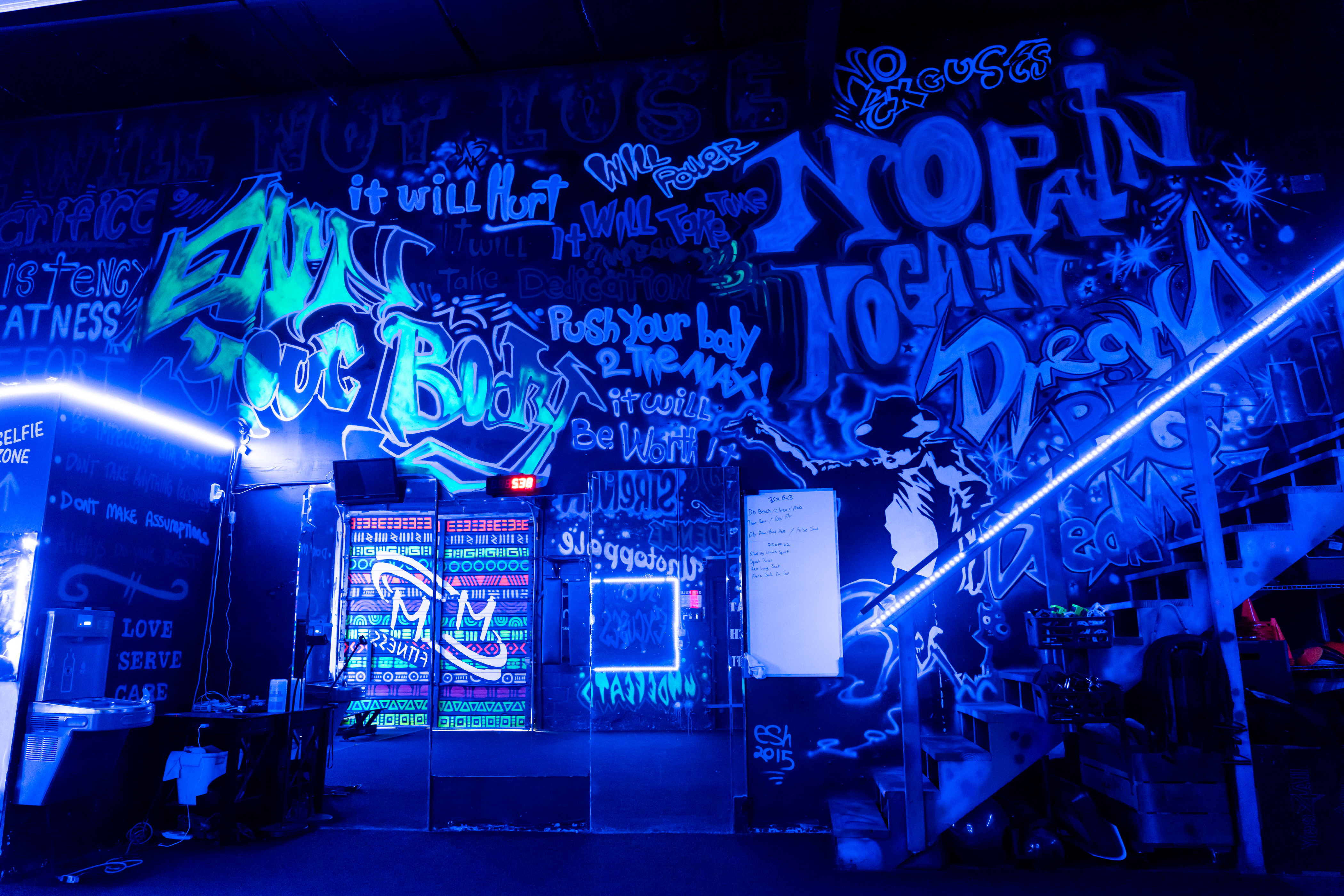 Industrial, urban, graffiti, music videos, photo shoots