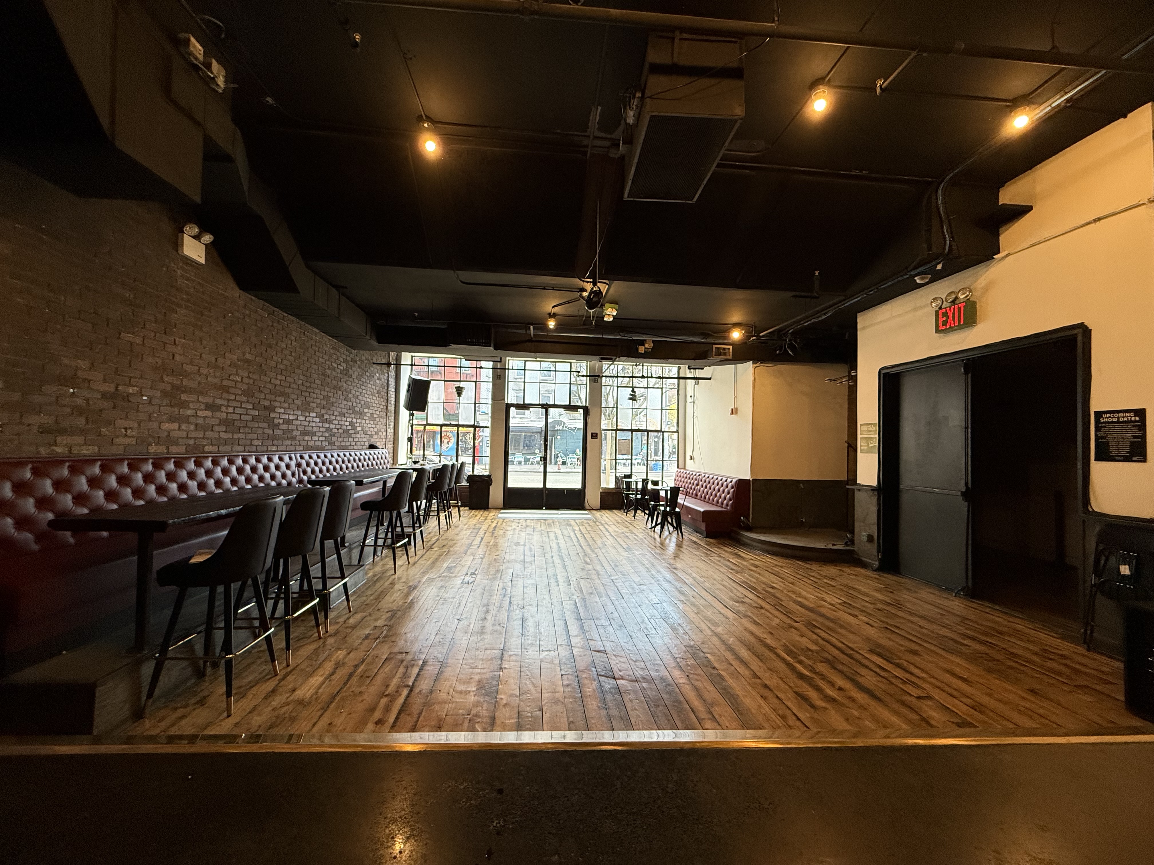 Williamsburg Event Space with a Stage, Soundsystem and Bar