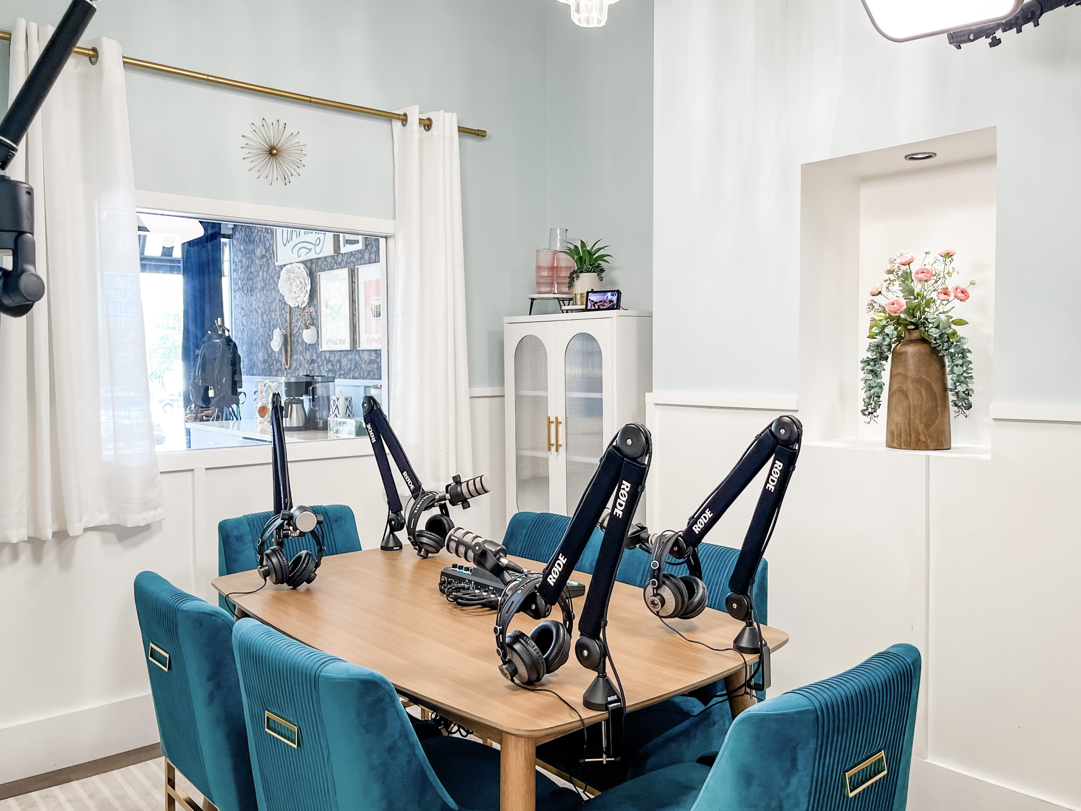 Pink Maven Media Podcast Studio