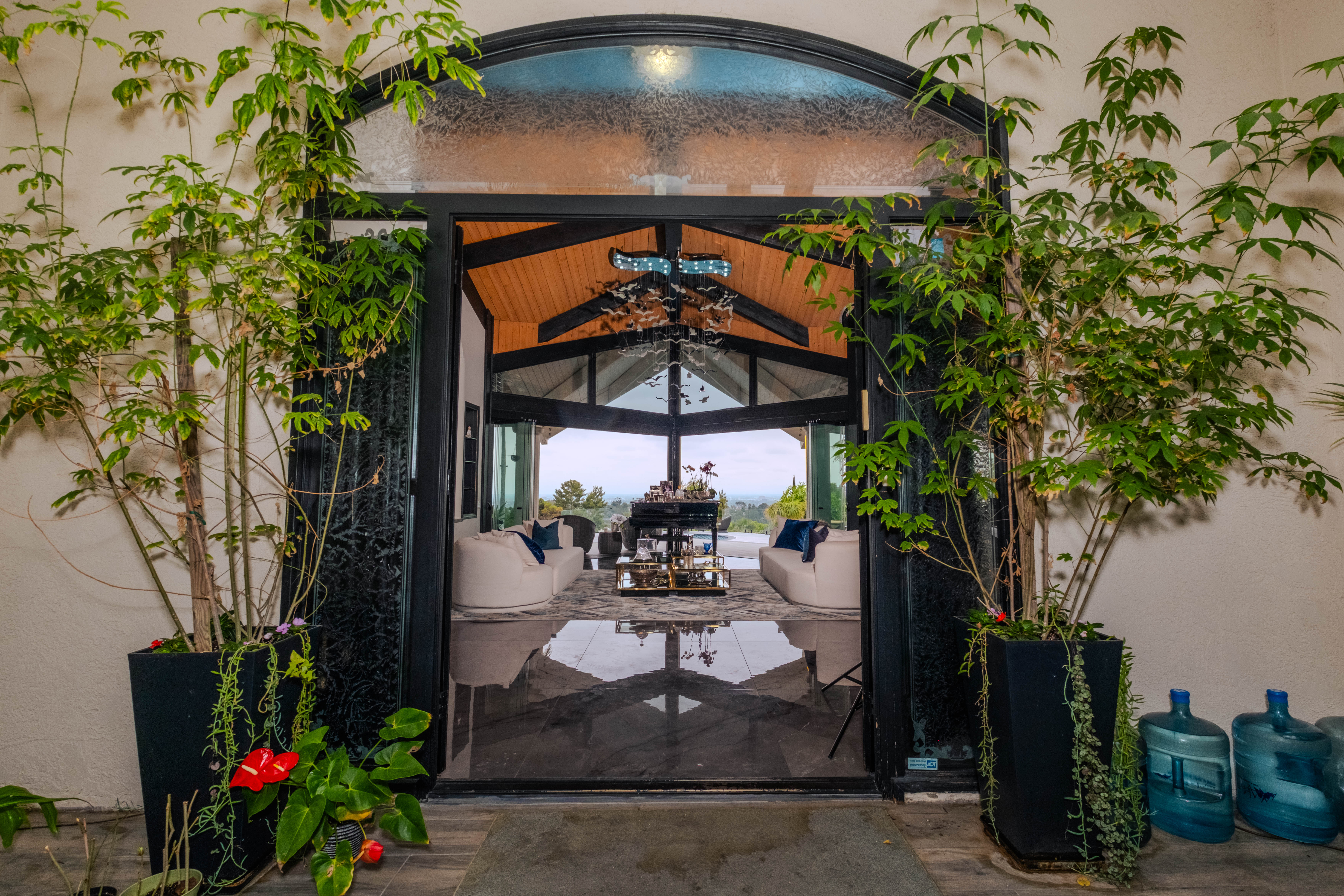 Skyline Ridge Villa — Modern Hilltop Estate with Sunset Pool Deck, Panoramic Views & Full-Service Event Hosting