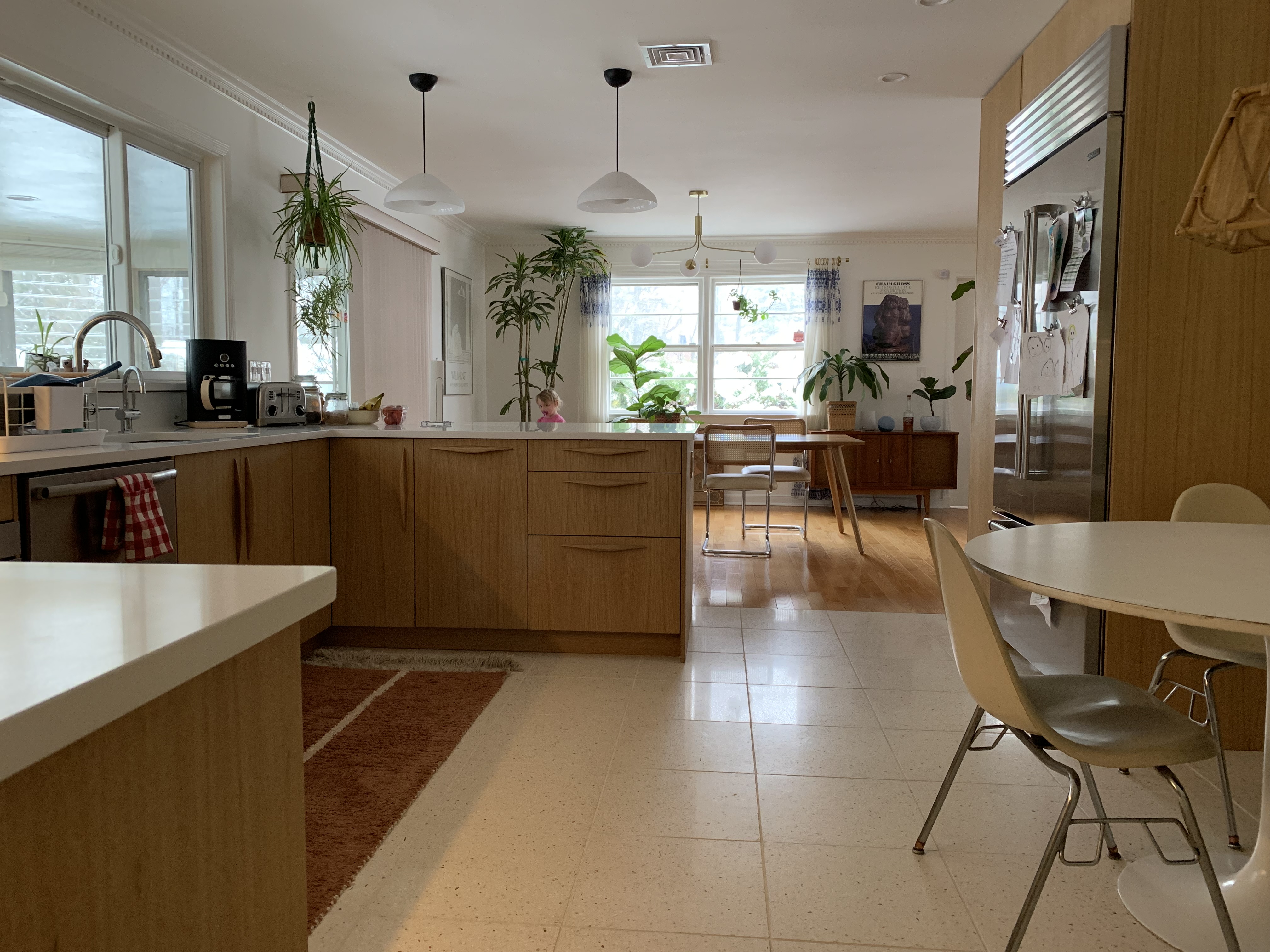 Suburban Mid Century Split Level w/ Large Lot on Quiet Tree Lined Street