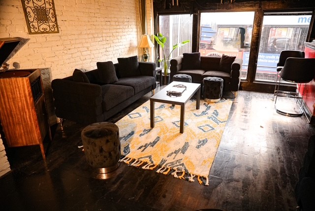 Intimate Two-Story Lounge with Style & Charm