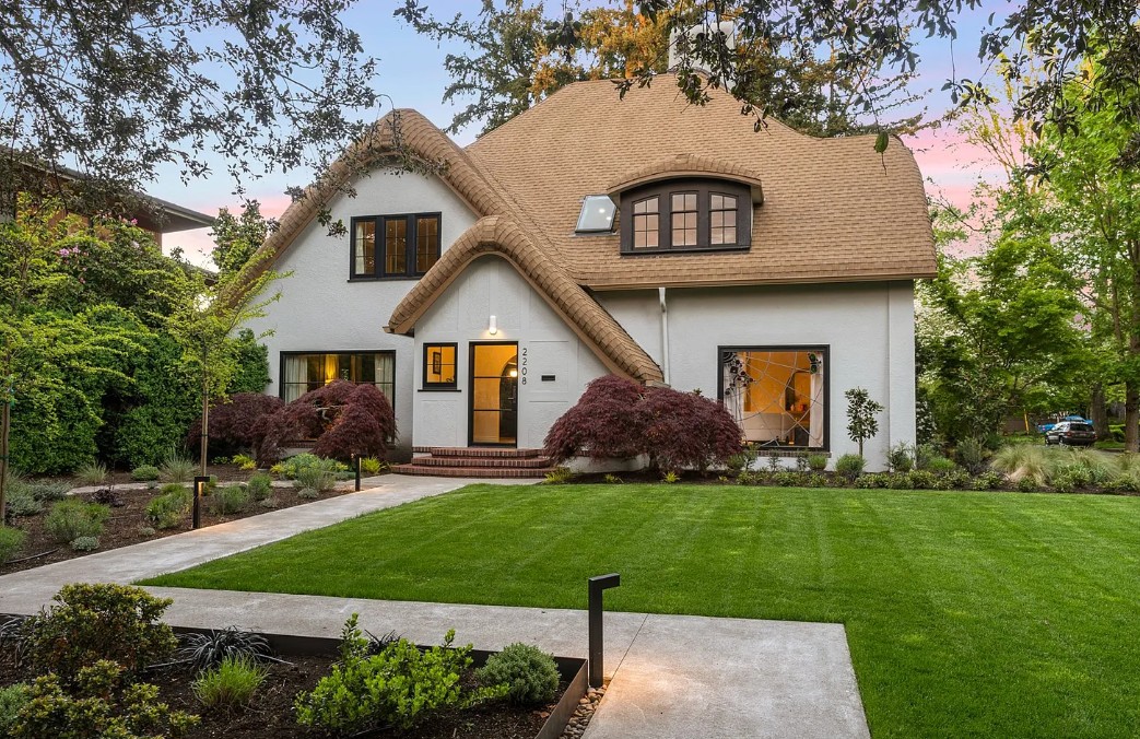Storybook Cottage Home On Tree-Lined Street
