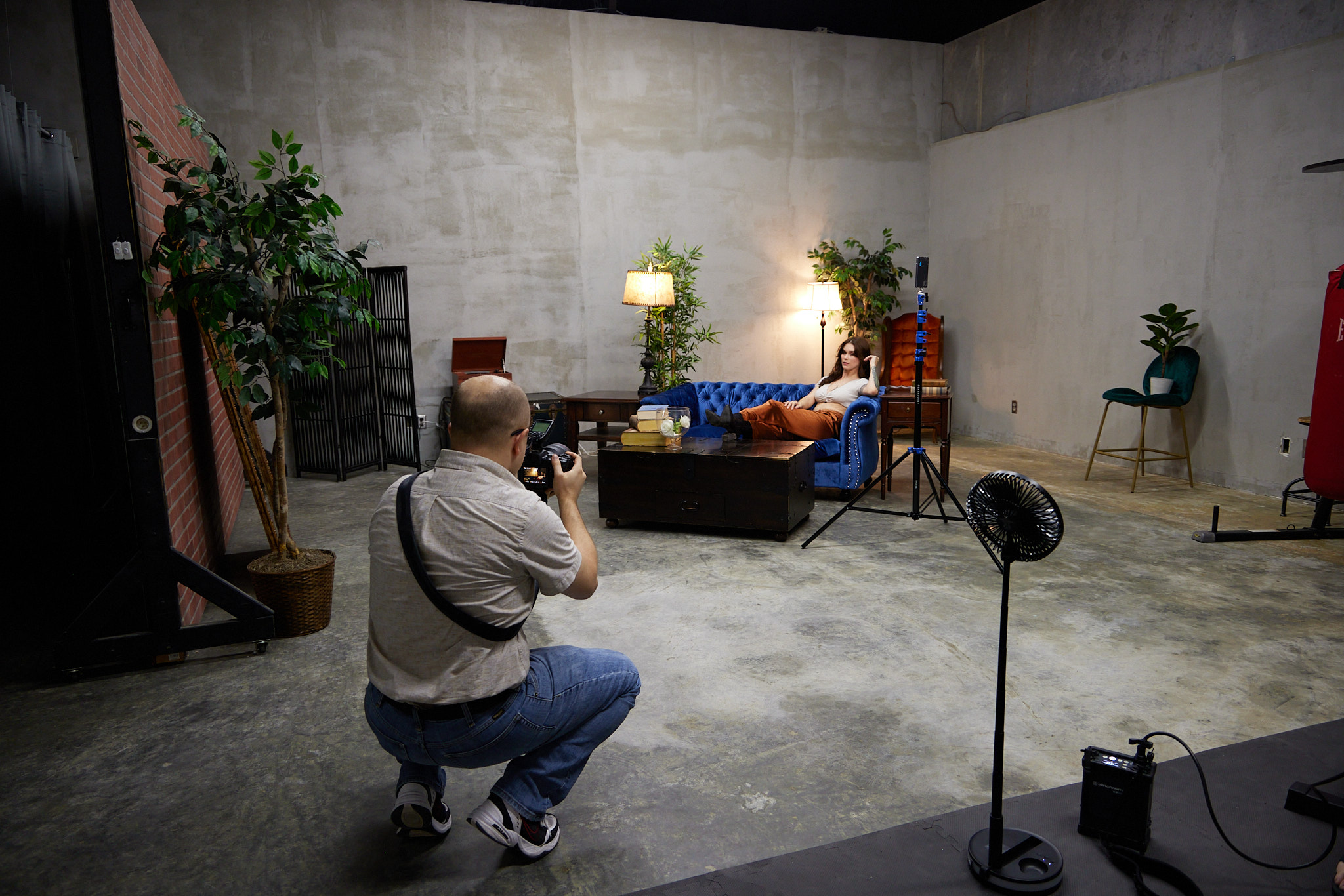 Concrete Gym/Loft Studio in North Houston