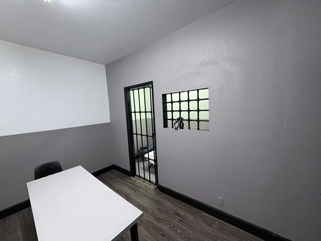 Jail Cell & Interrogation Room