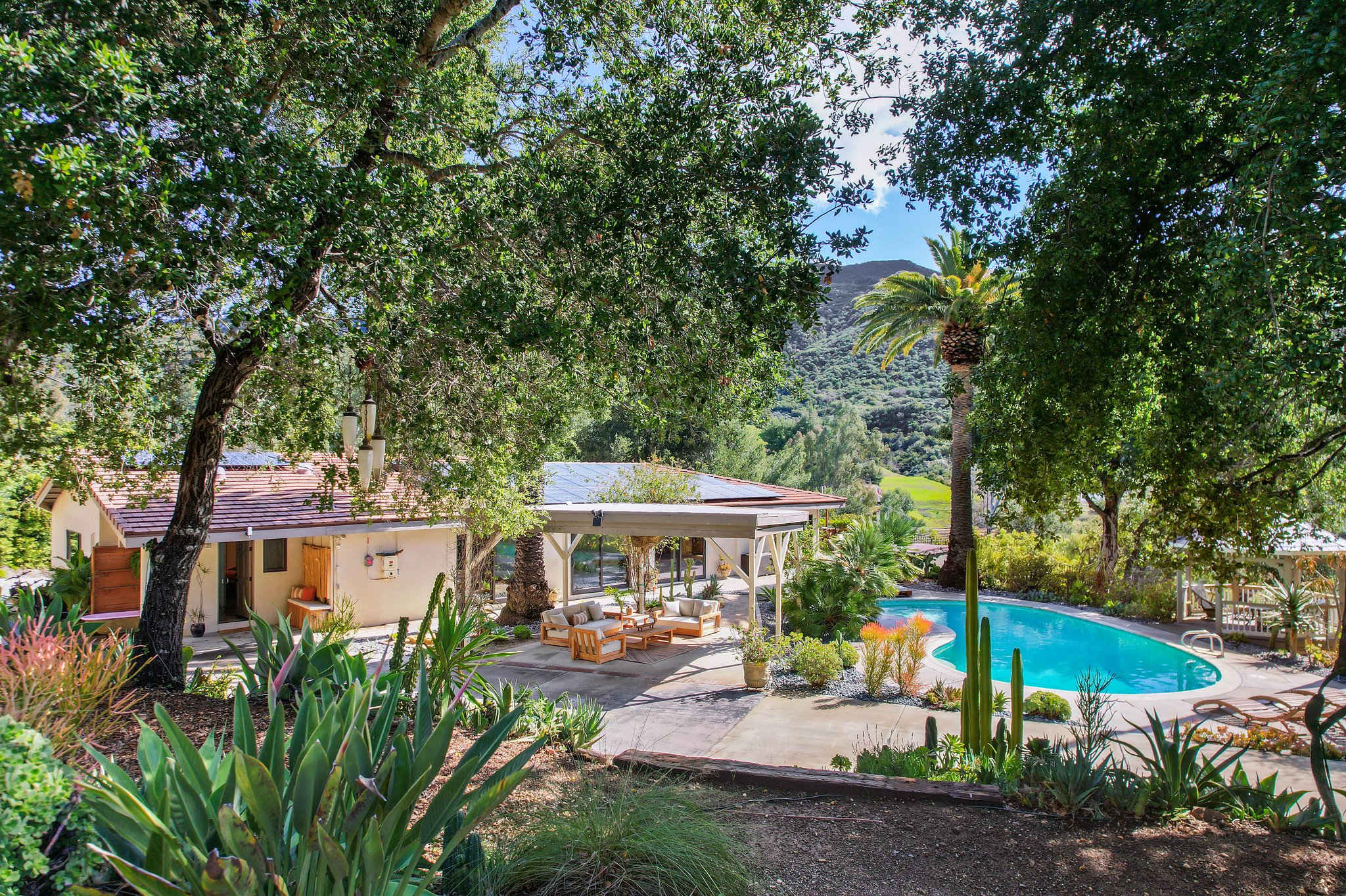 Cinematic Mountaintop Estate Calabasas Pool, Views & Gardens