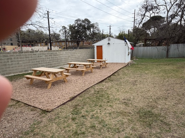 1940s Building with Enclosed Outdoor Space