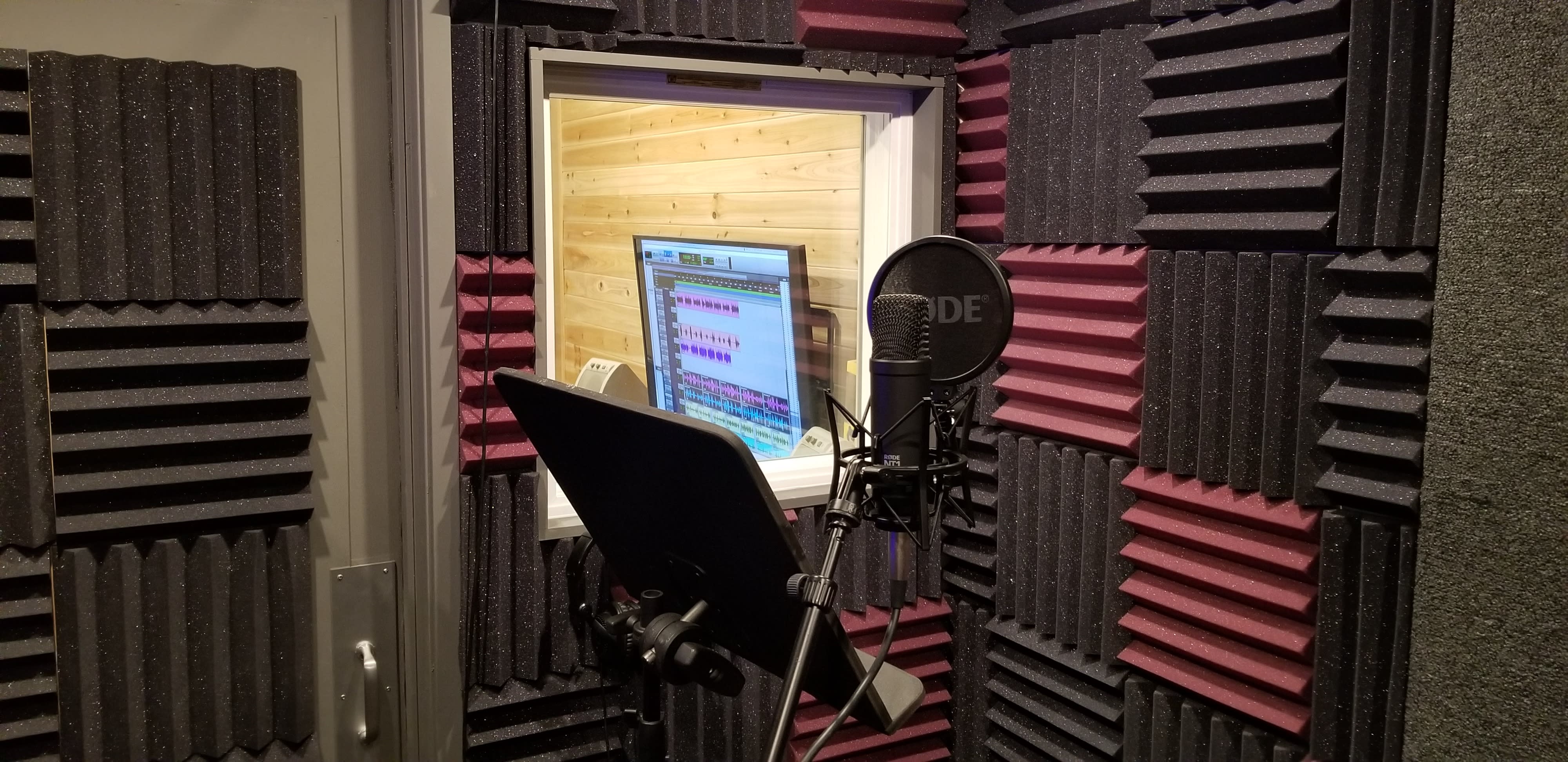 Sound Booth @ Fonco Studios 