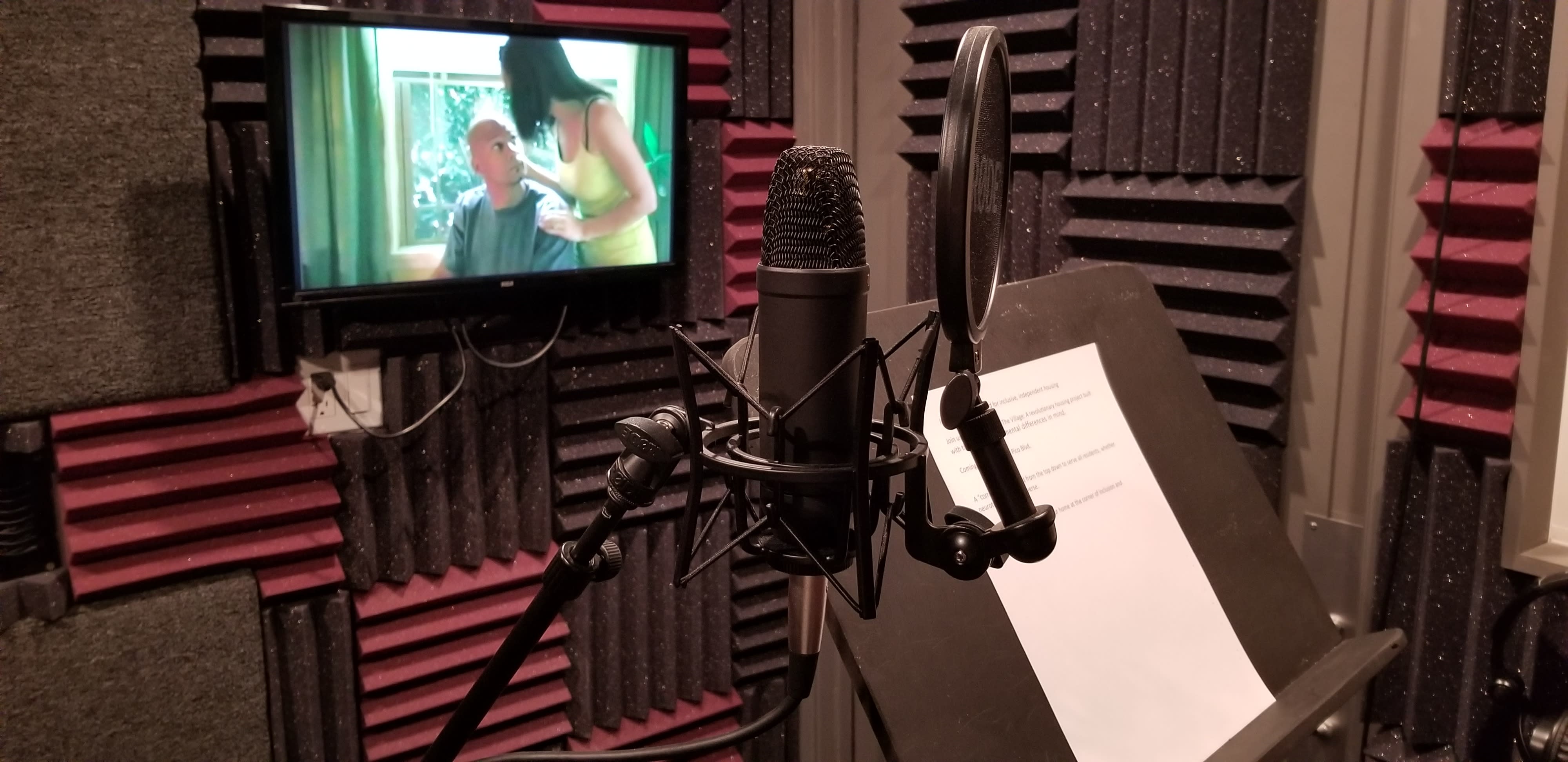 Sound Booth @ Fonco Studios 