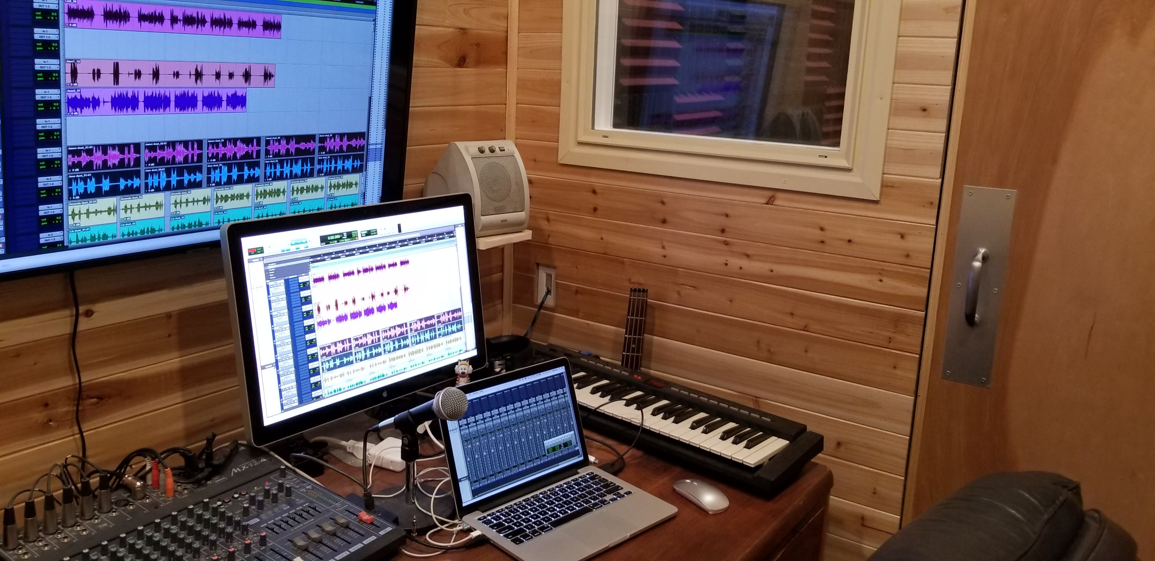 Sound Booth @ Fonco Studios 