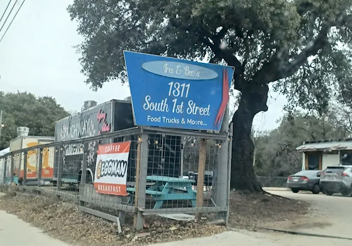 Versatile Open Air Event Space along Bouldin Creek on South 1st Street, close to downtown