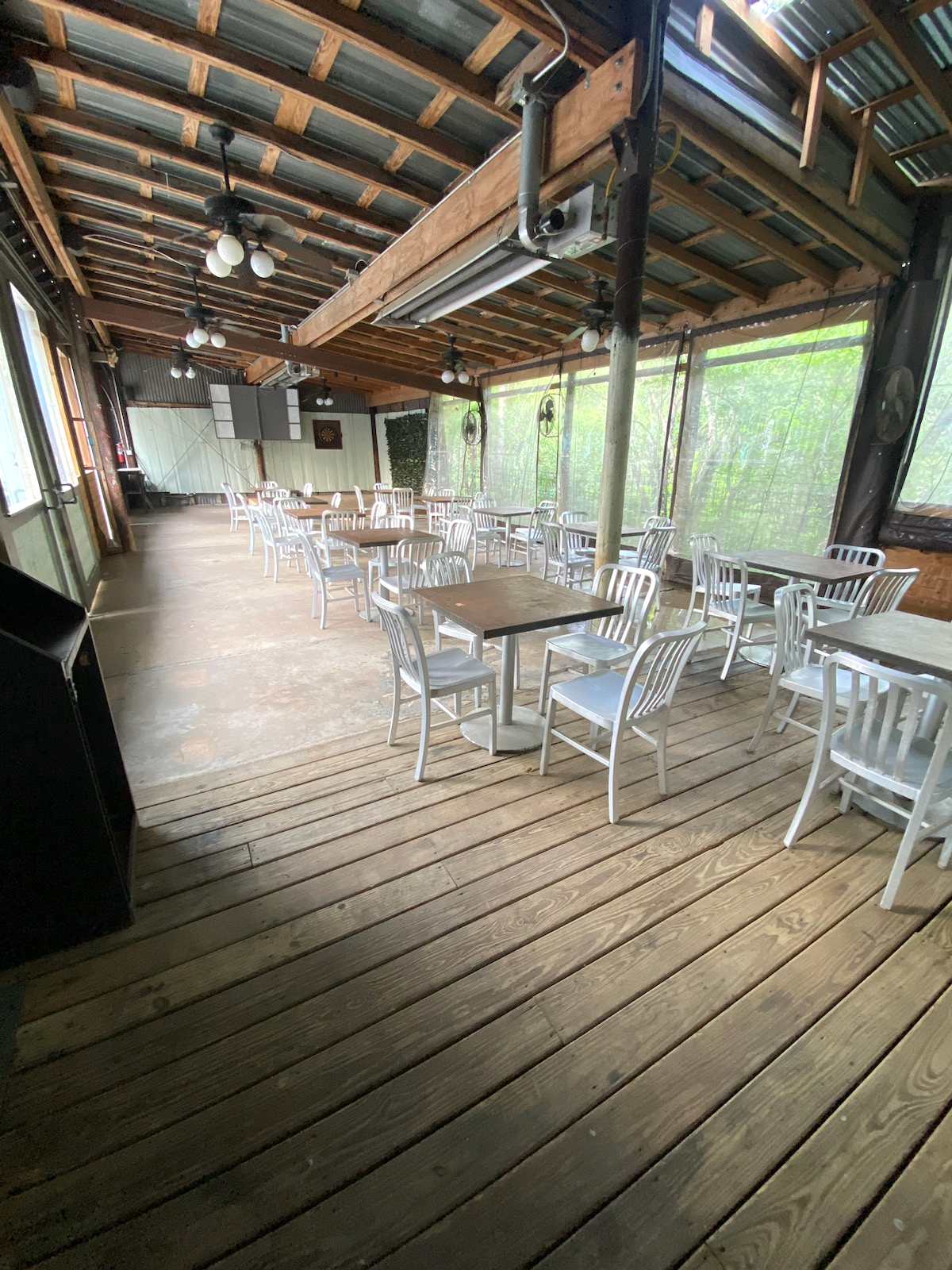Versatile Open Air Event Space along Bouldin Creek on South 1st Street, close to downtown